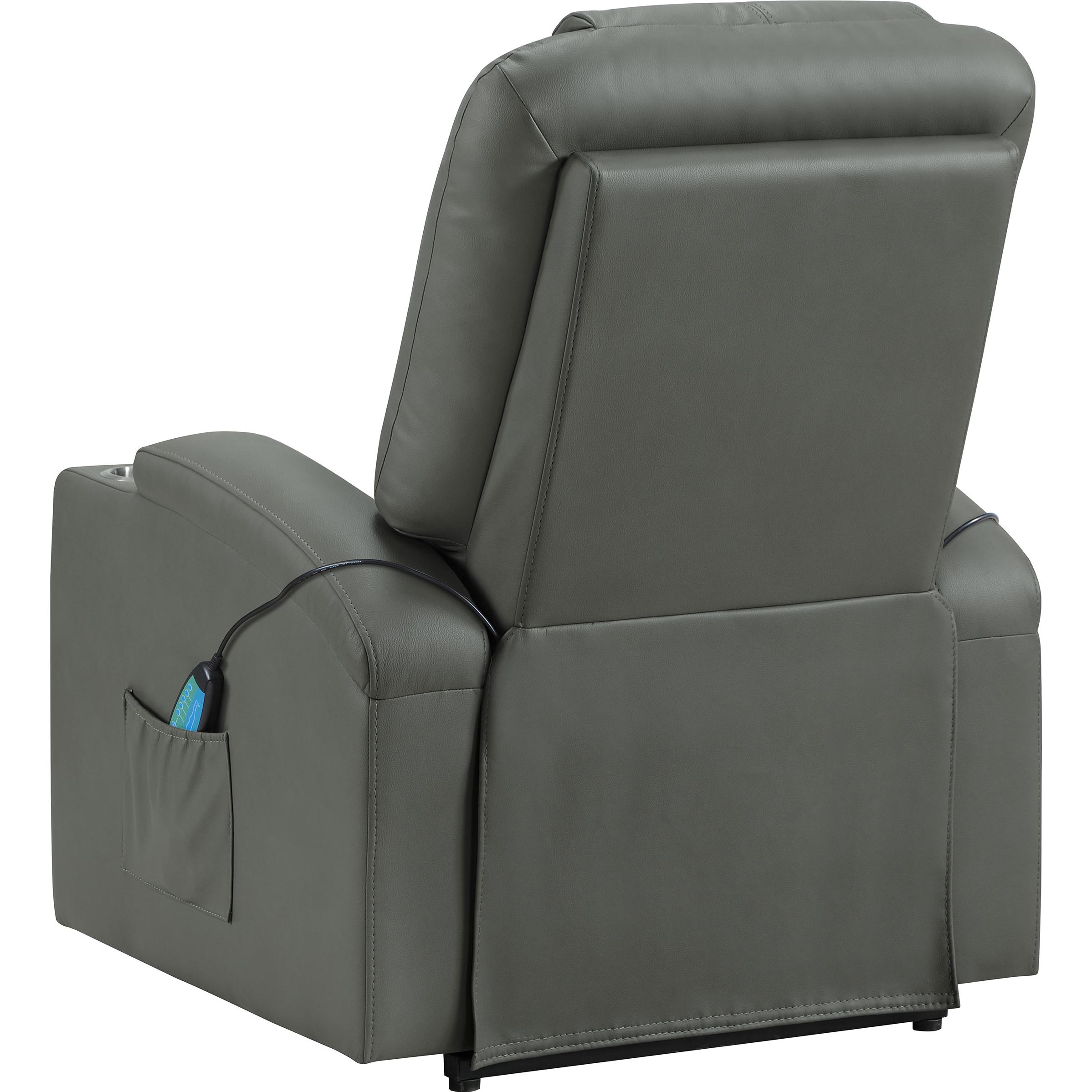  Coaster Furniture Armstrong Leather Look Lift Chair 609478P IMAGE 6