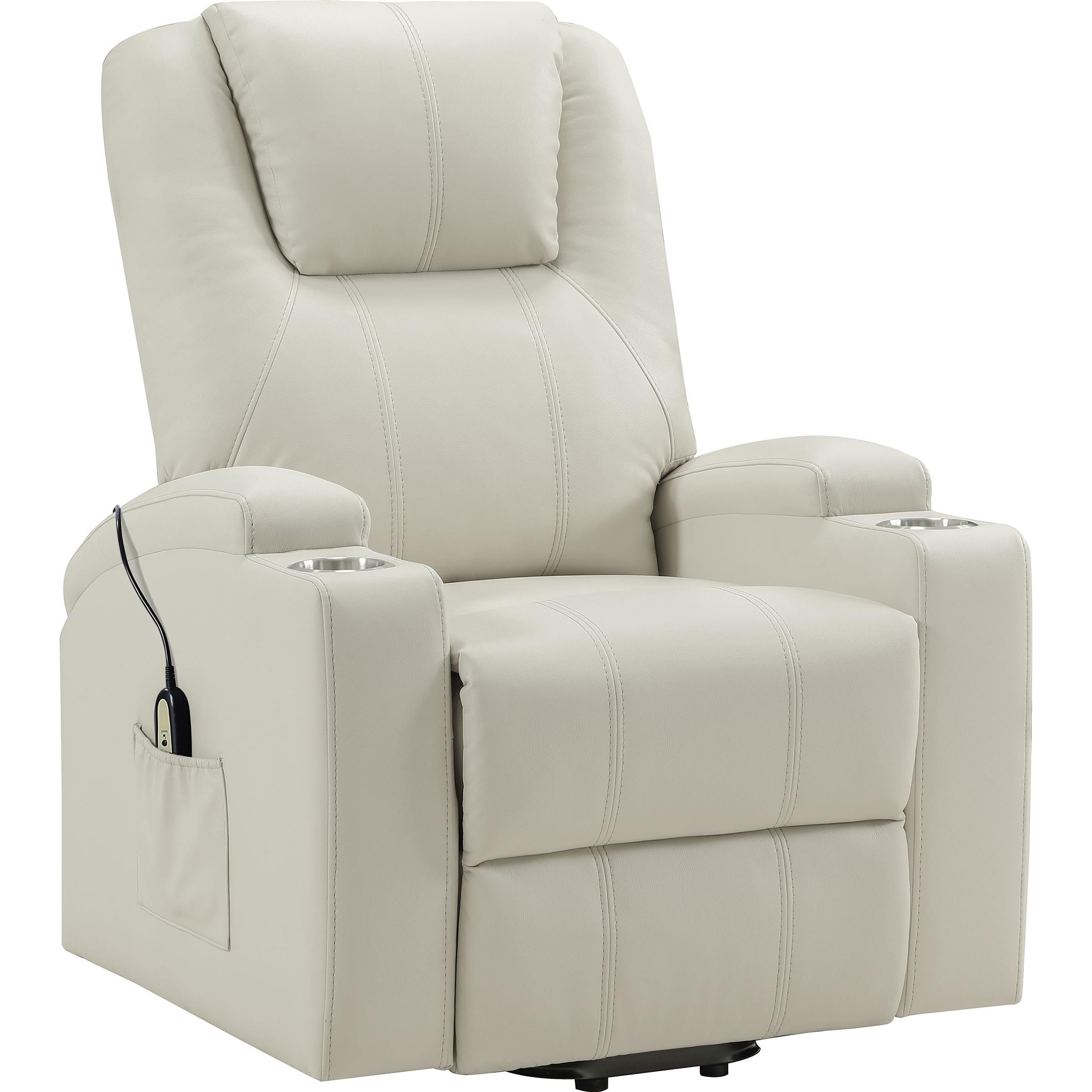  Coaster Furniture Armstrong Leather Look Lift Chair 609477P IMAGE 1