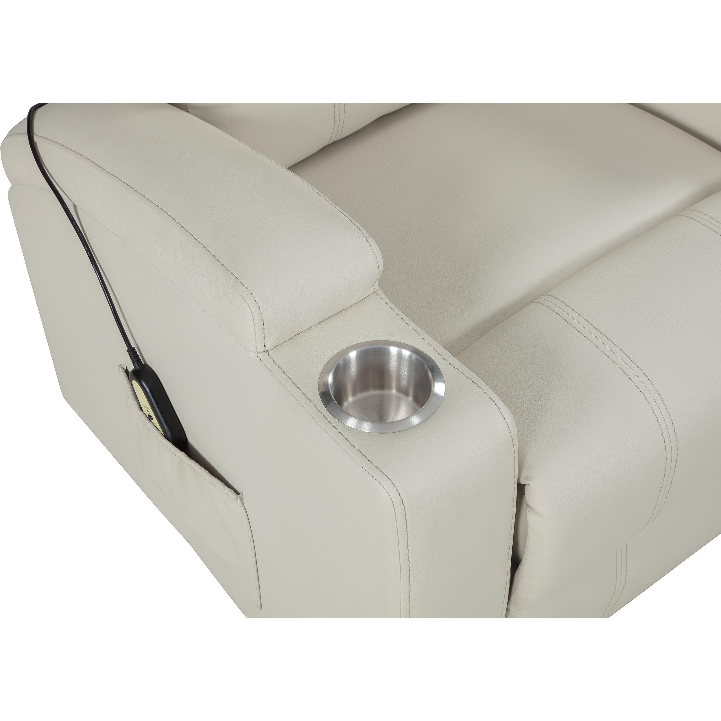  Coaster Furniture Armstrong Leather Look Lift Chair 609477P IMAGE 11