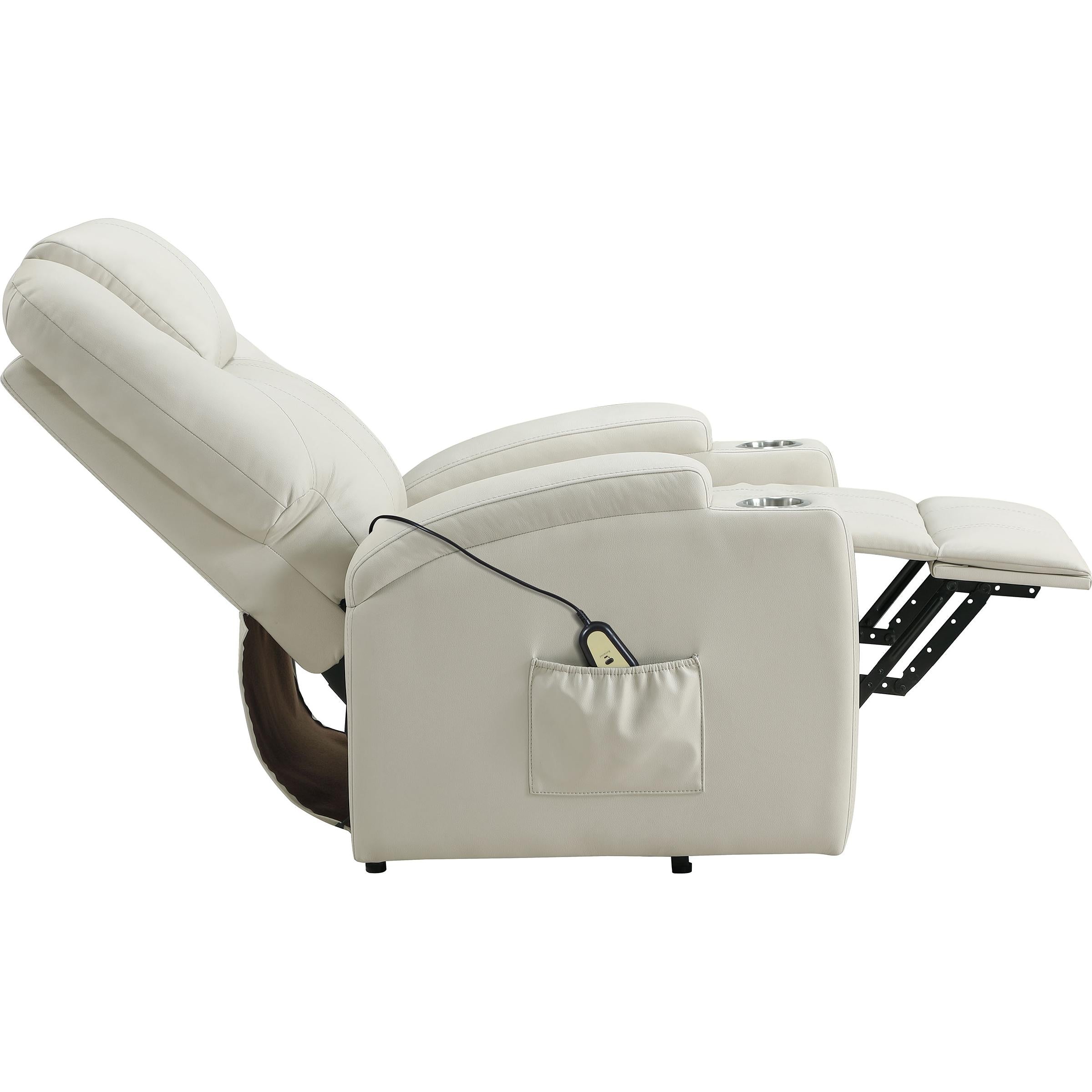  Coaster Furniture Armstrong Leather Look Lift Chair 609477P IMAGE 7