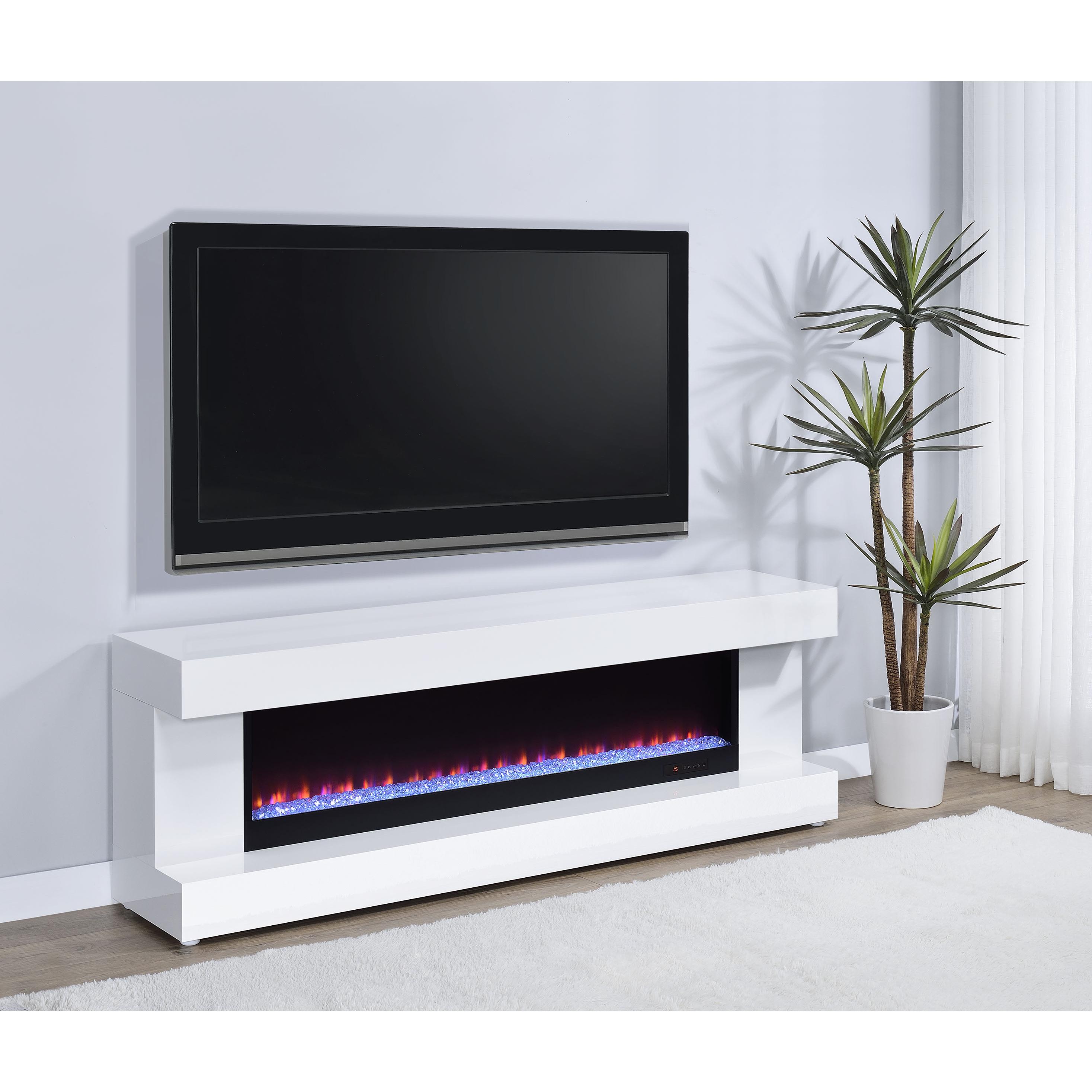 Coaster Furniture Mallory TV Stand 701813 IMAGE 2