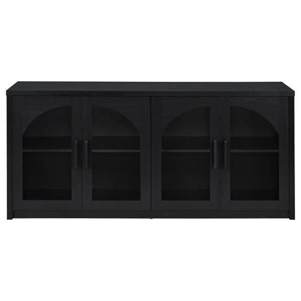 Coaster Furniture Riva 103895 4-door Dining Sideboard Buffet Storage Credenza - Black
