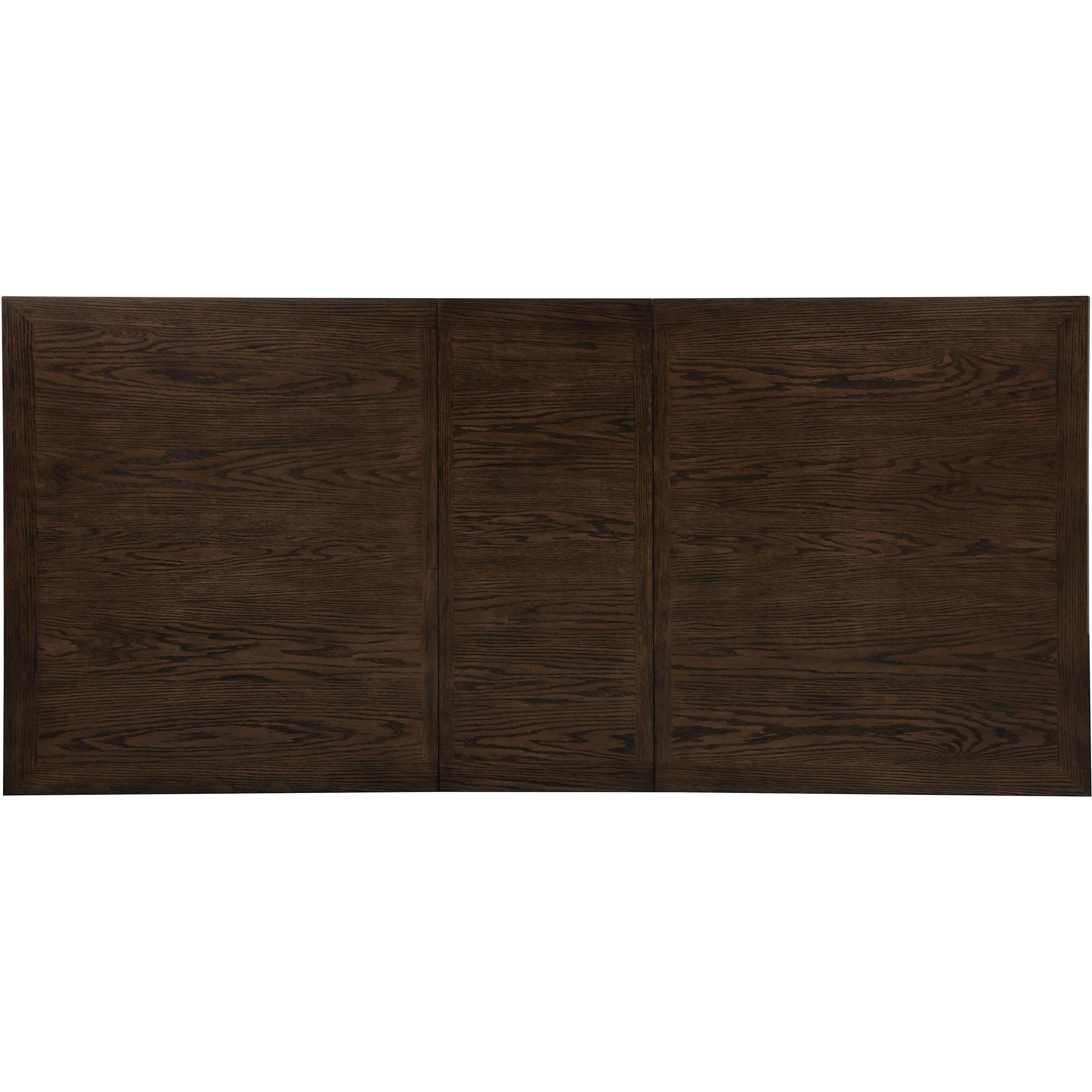  Coaster Furniture Ridgewell 104601 Rectangular Trestle Dining Table - Dark Oak IMAGE 11