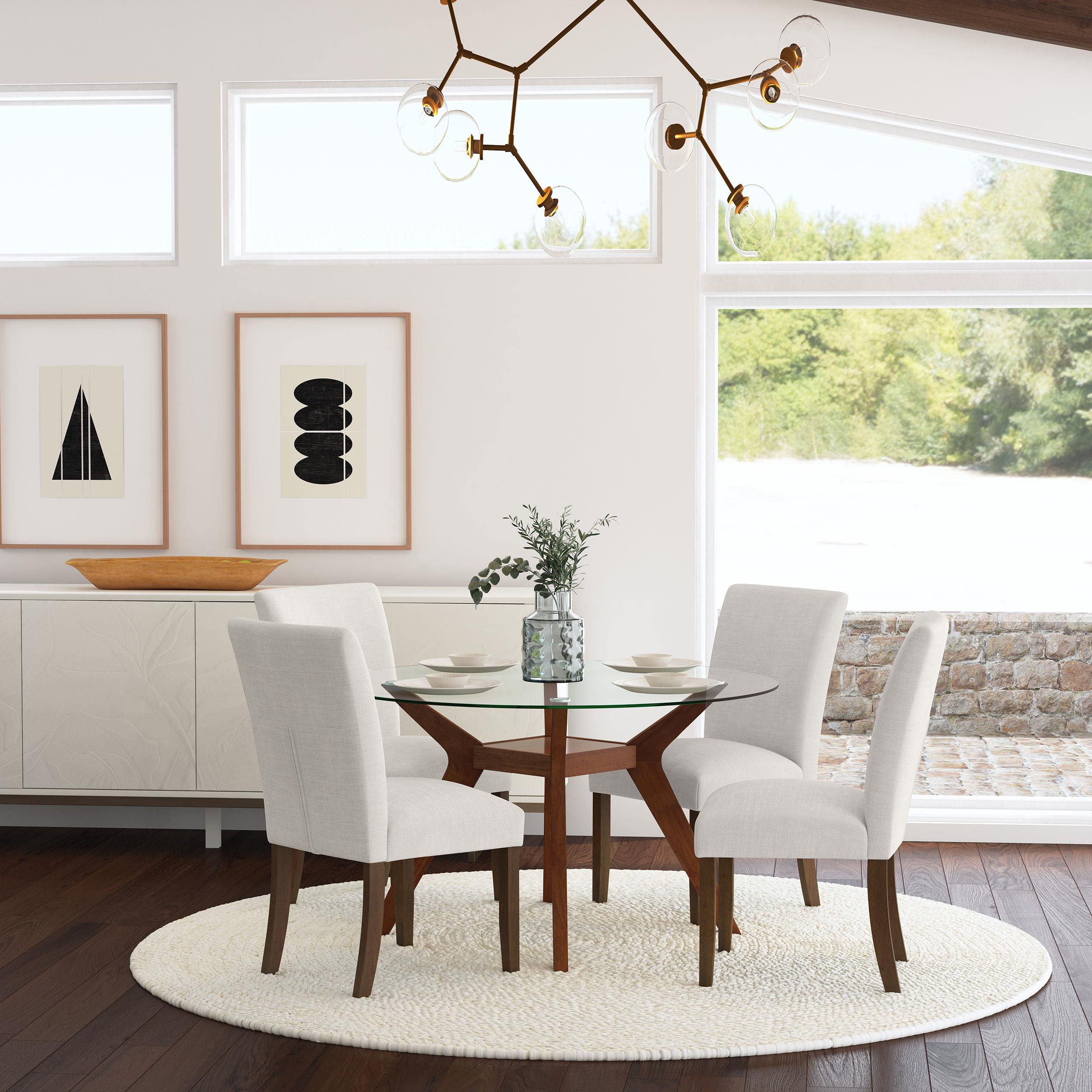  Coaster Furniture Paxton 106412 Set of 2 Upholstered Dining Side Chair - Beige IMAGE 5