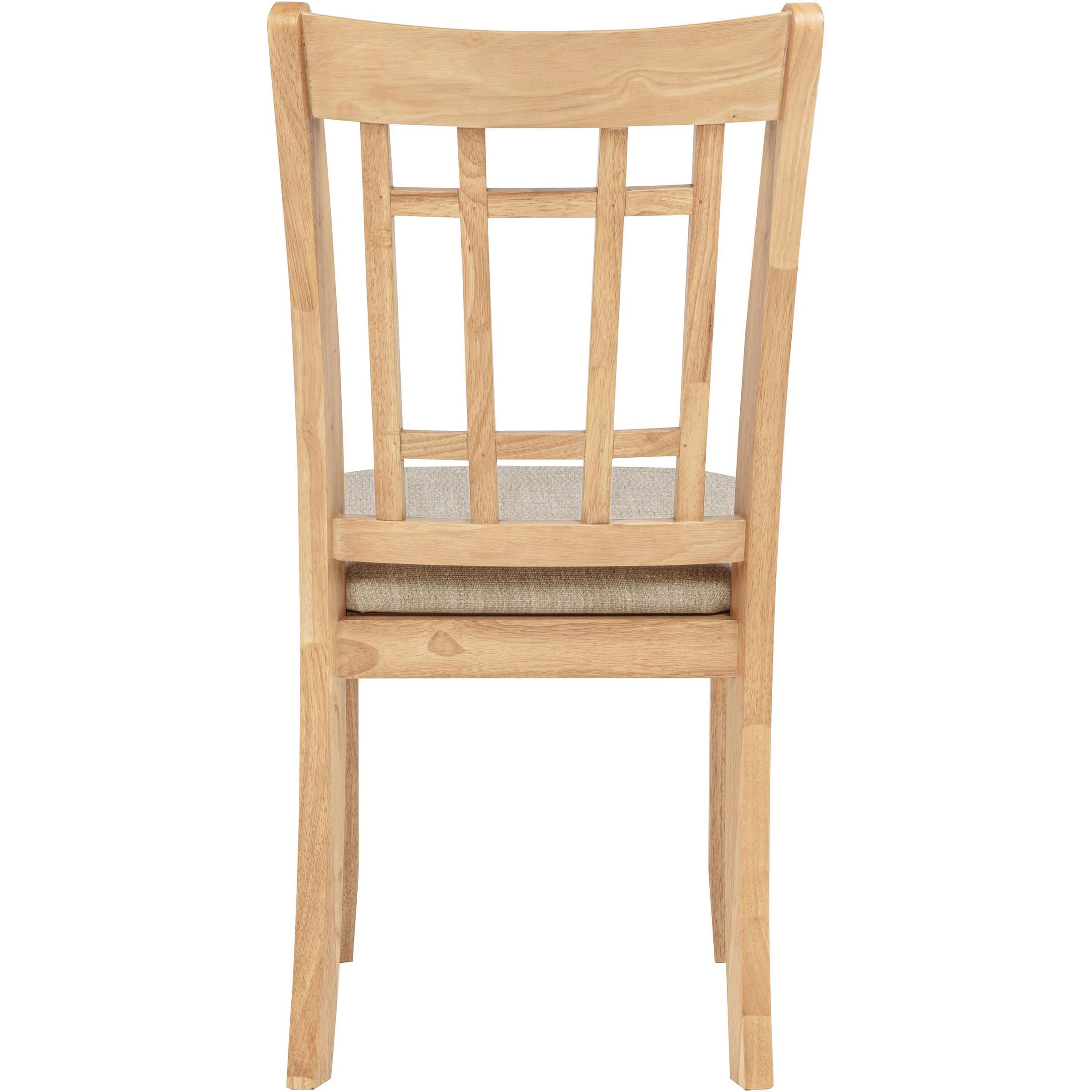 Coaster Furniture Lavon 106622 Set of 2 Wood Dining Side Chair - Linen/Light Oak IMAGE 8