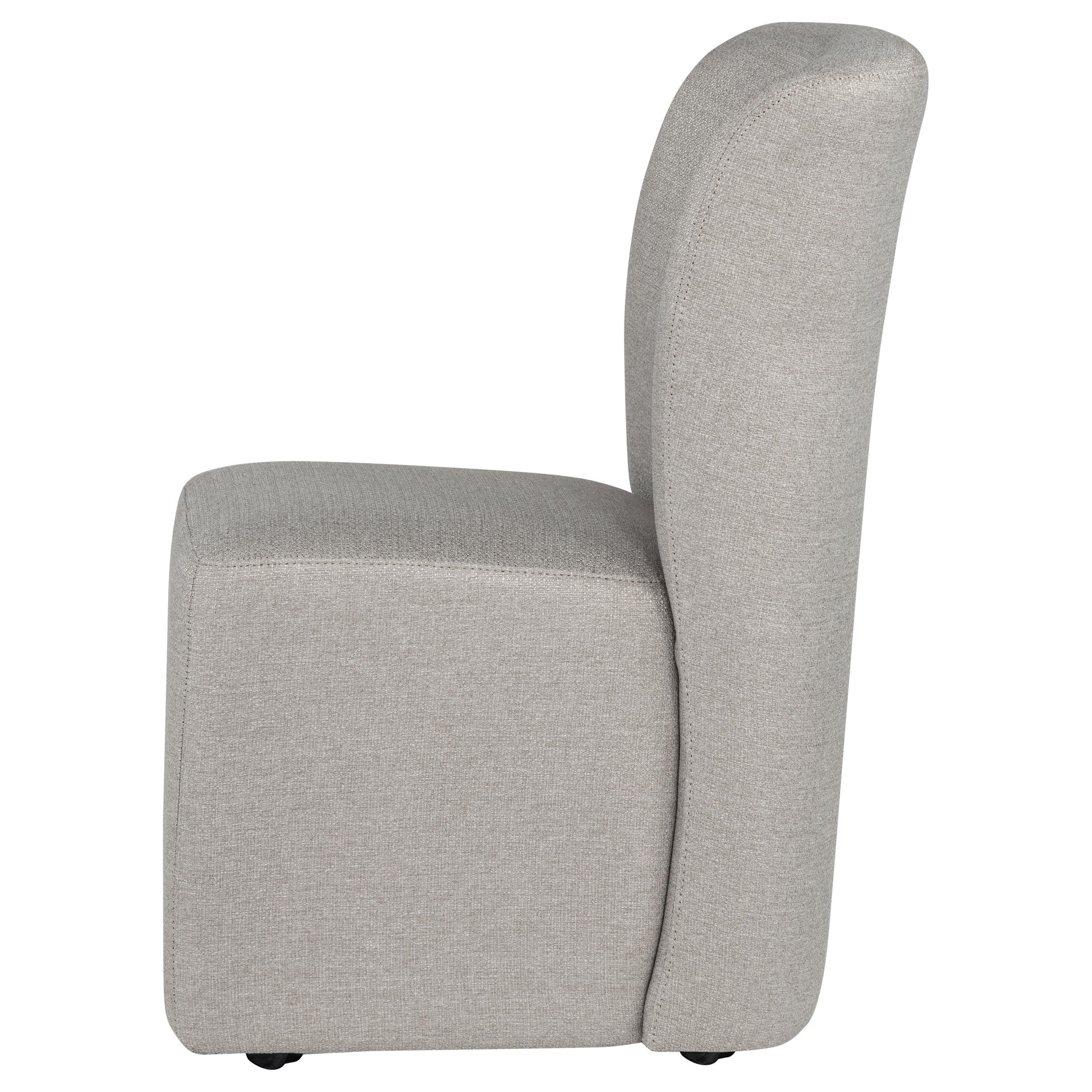  Coaster Furniture Jaelynn 107052BEI Set of 2 Upholstered Parsons Dining Side Chair - Beige IMAGE 2