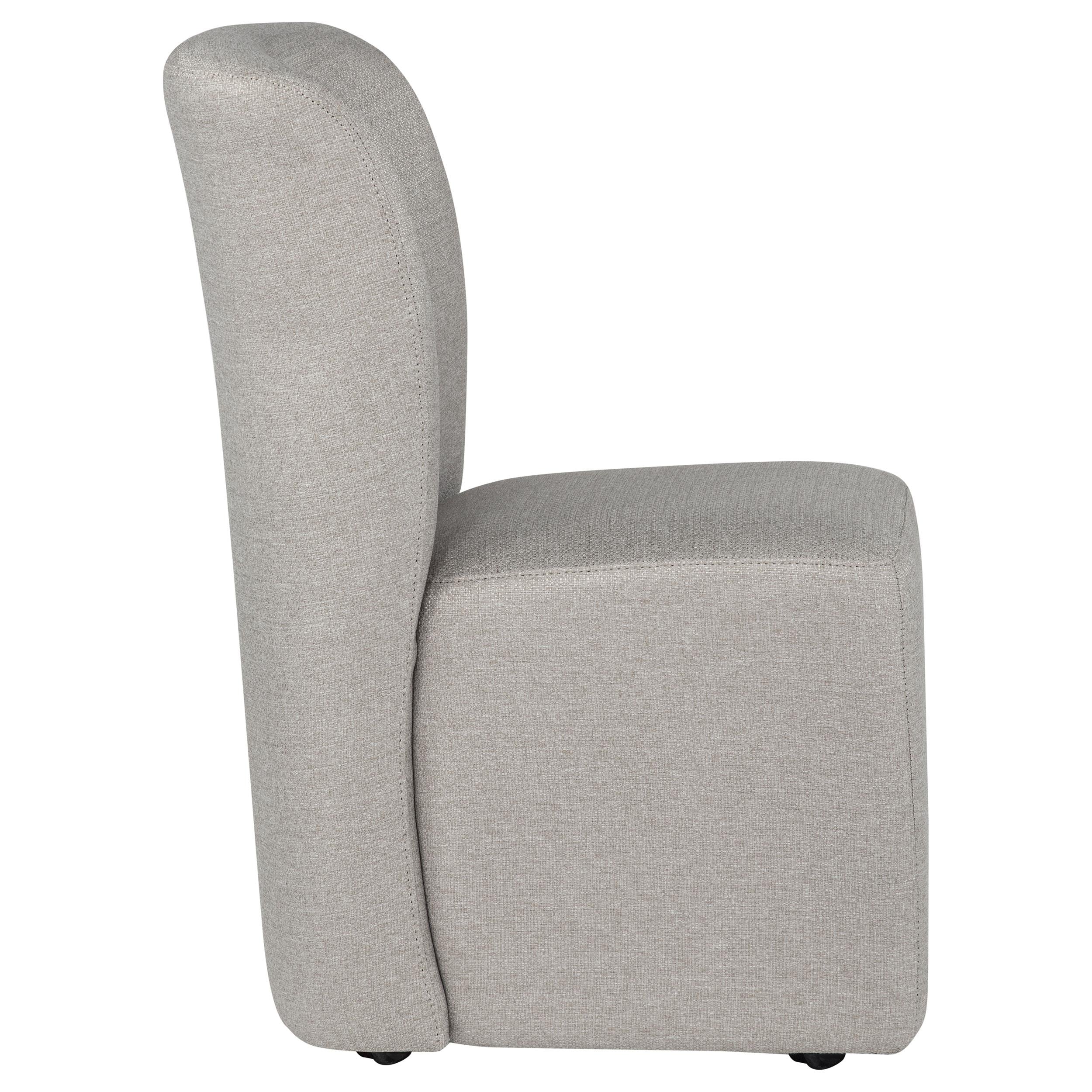  Coaster Furniture Jaelynn 107052BEI Set of 2 Upholstered Parsons Dining Side Chair - Beige IMAGE 3