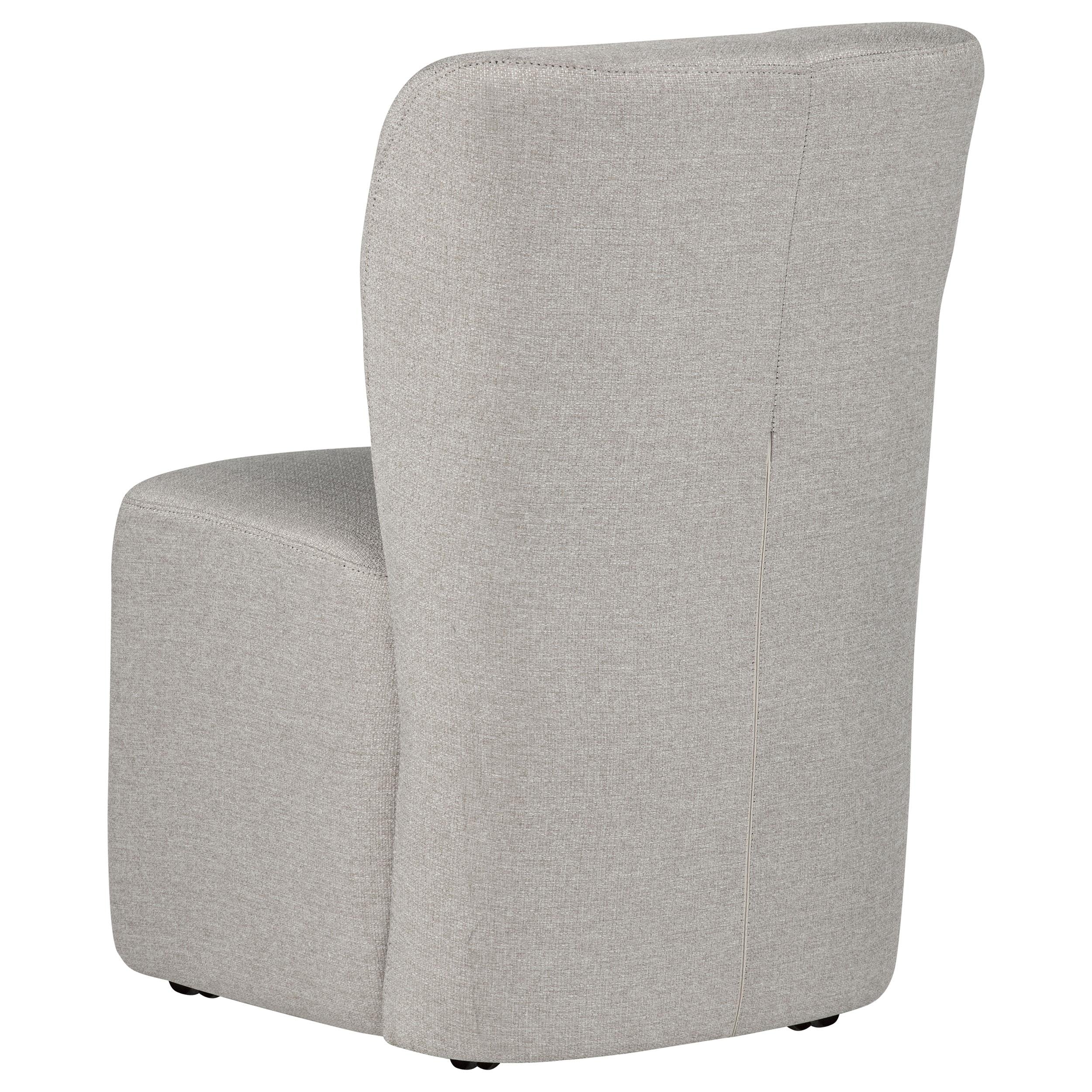  Coaster Furniture Jaelynn 107052BEI Set of 2 Upholstered Parsons Dining Side Chair - Beige IMAGE 4
