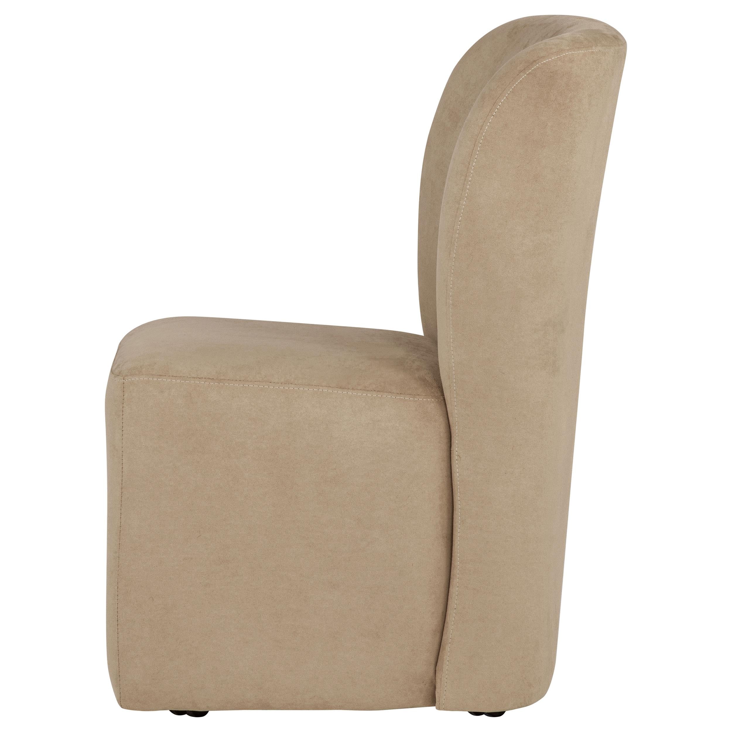  Coaster Furniture Jaelynn 107052TAN Set of 2 Upholstered Parsons Dining Side Chair - Tan IMAGE 2