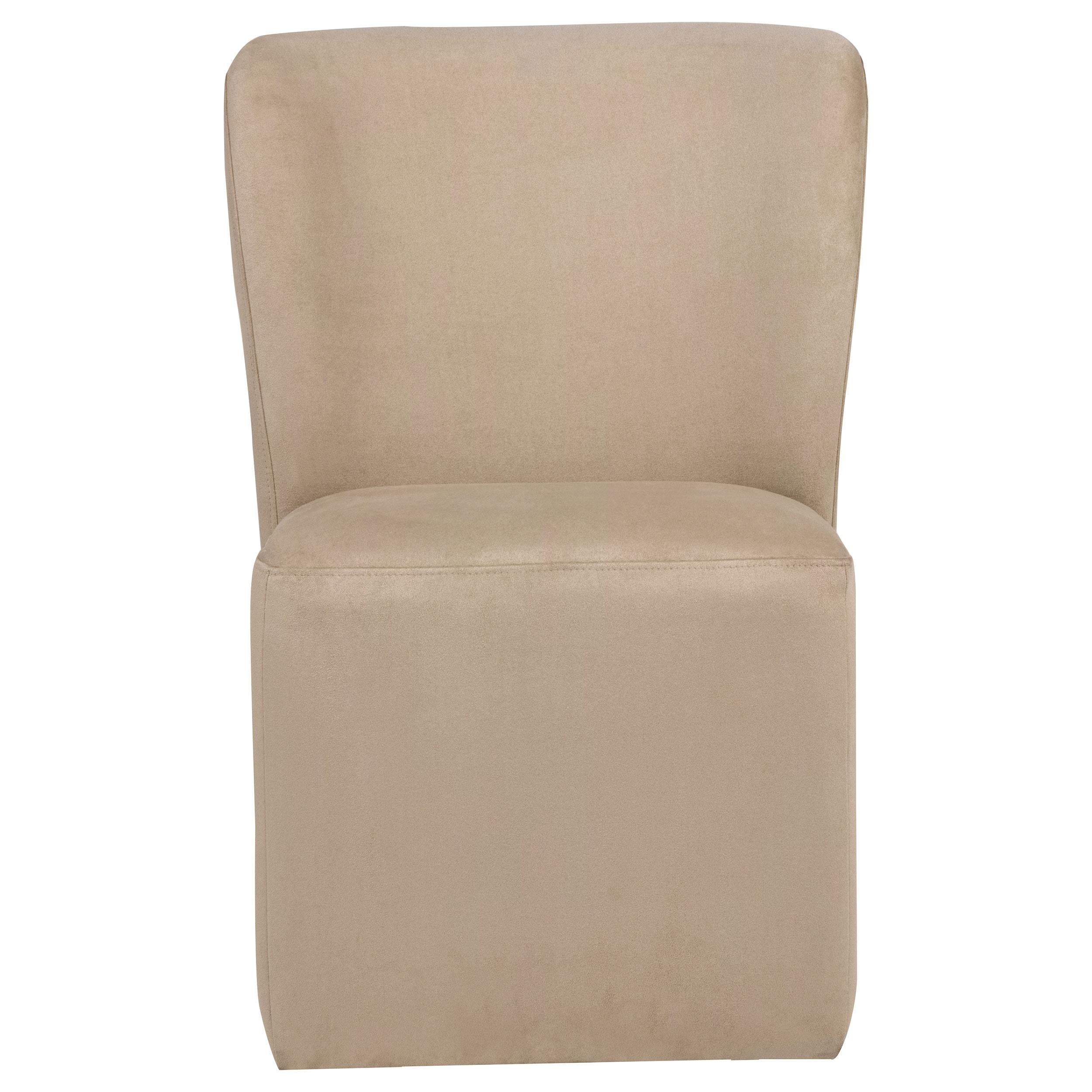  Coaster Furniture Jaelynn 107052TAN Set of 2 Upholstered Parsons Dining Side Chair - Tan IMAGE 4