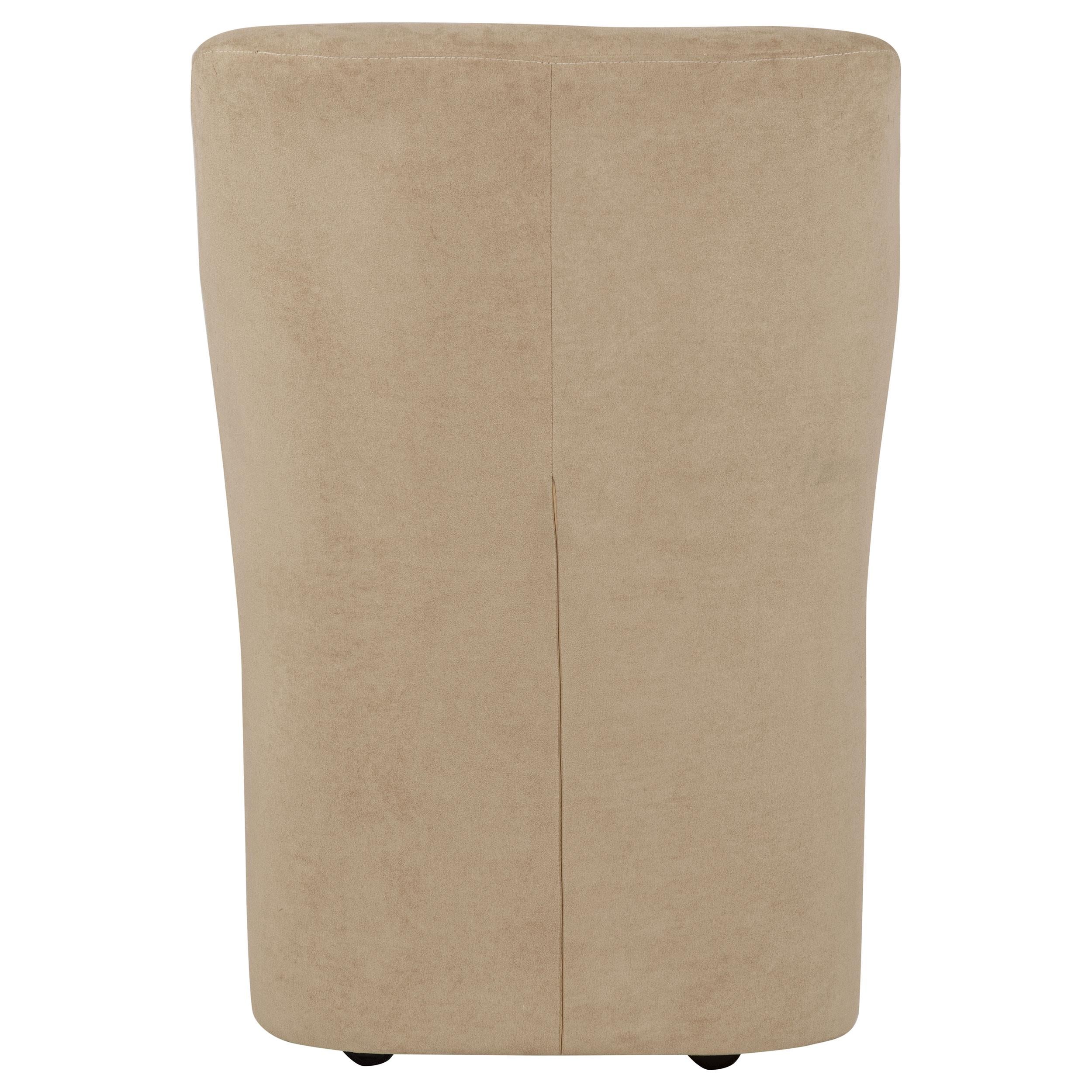  Coaster Furniture Jaelynn 107052TAN Set of 2 Upholstered Parsons Dining Side Chair - Tan IMAGE 9