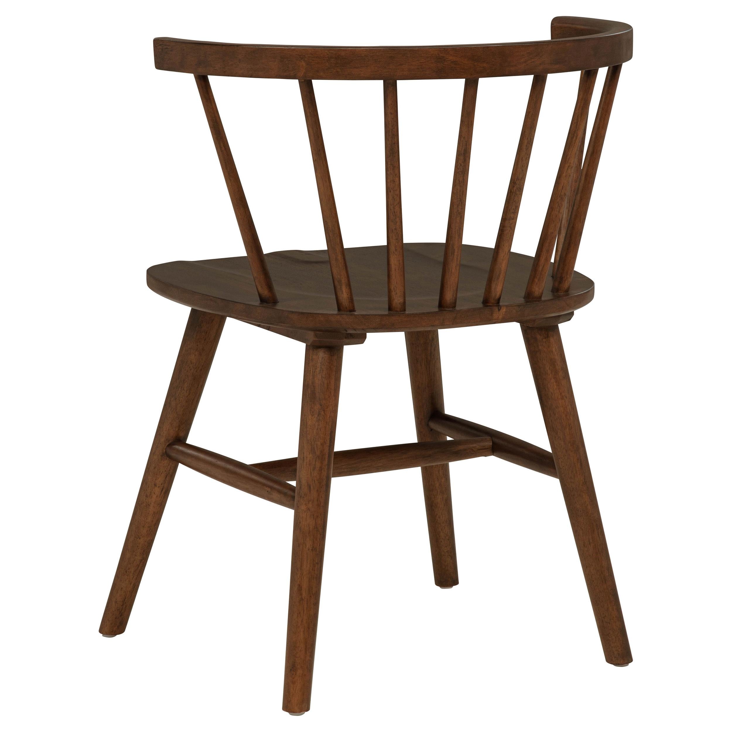  Coaster Furniture Jeffries 107202WAL Set of 2 Windsor Wood Dining Side Chair - Walnut IMAGE 7