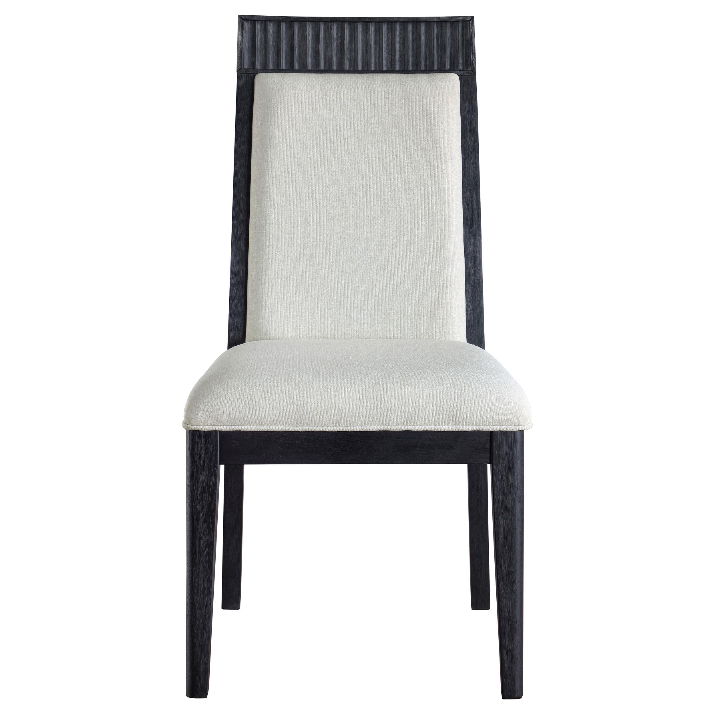  Coaster Furniture Brookmead 108233 Set of 2 Dining Side Chair - Ivory/Black IMAGE 11