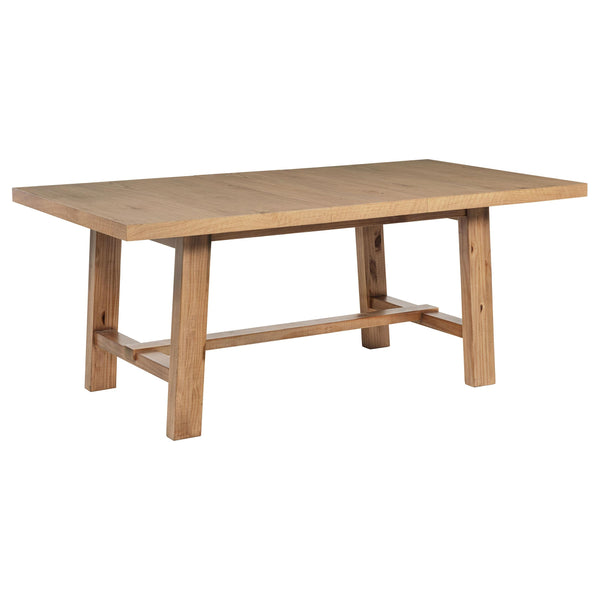 Coaster Furniture Middleton 108540 76-inch Extension Leaf Dining Table - Natural Brown