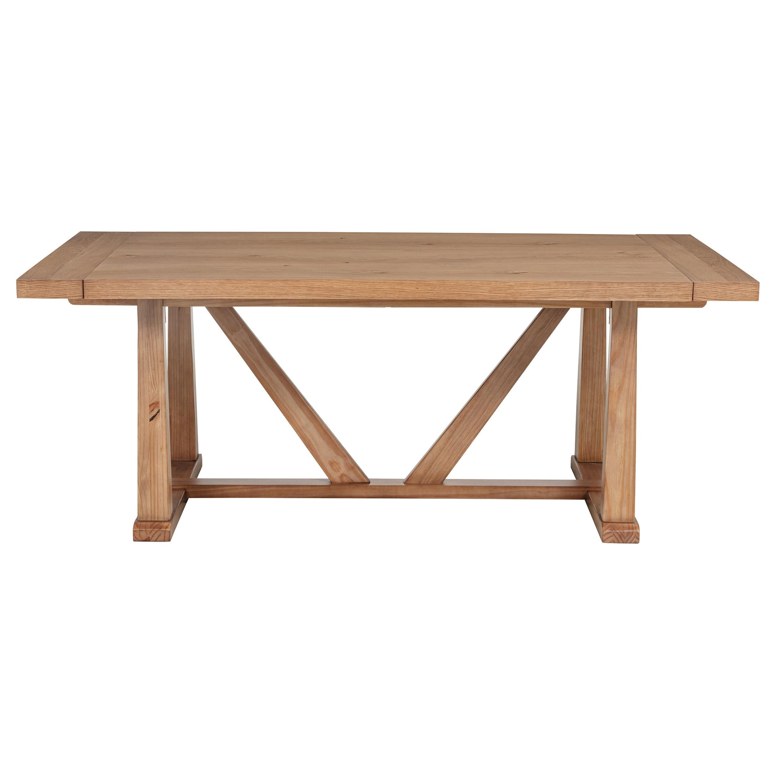  Coaster Furniture Middleton 108541 106-inch Extension Leaf Dining Table - Natural Brown IMAGE 7