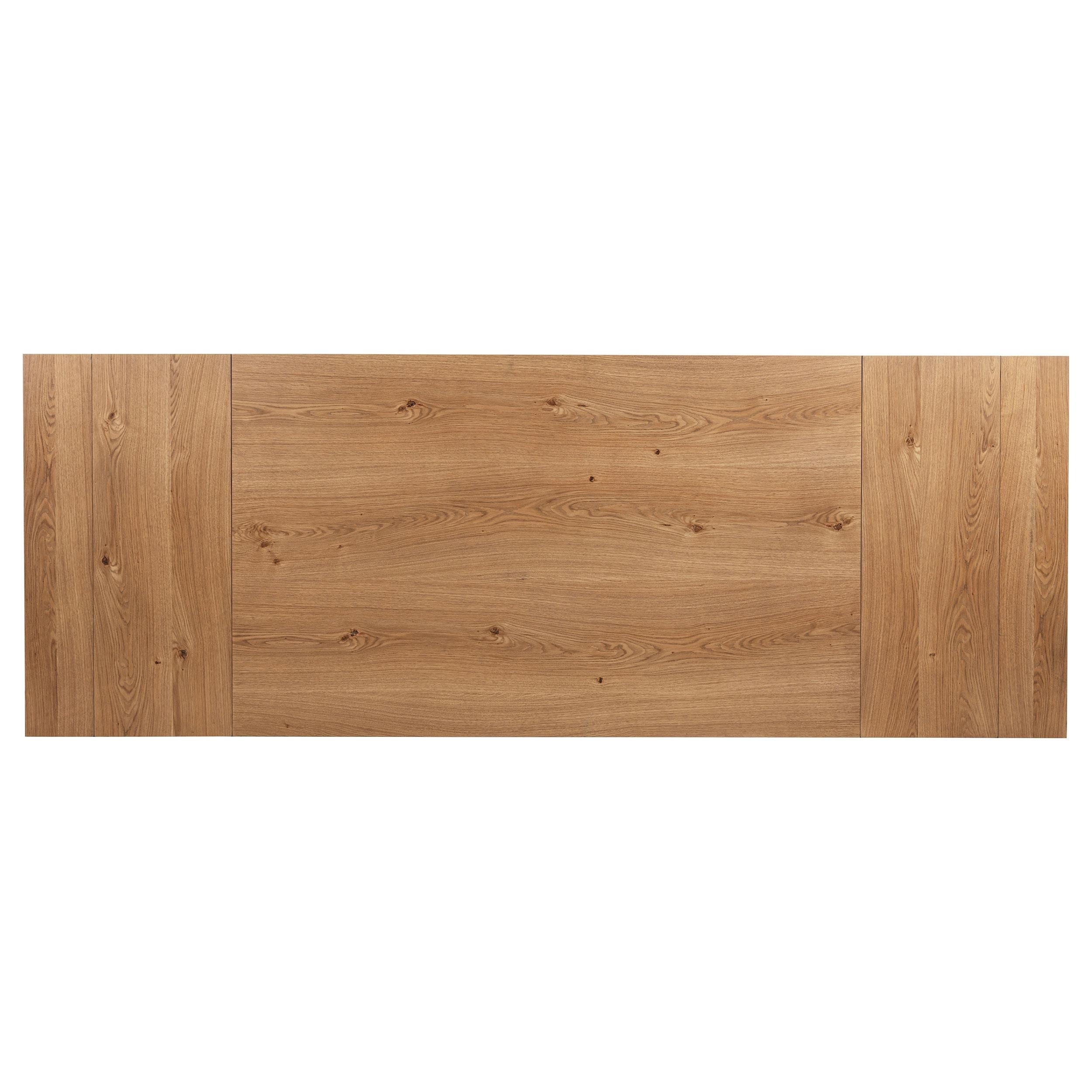  Coaster Furniture Middleton 108541 106-inch Extension Leaf Dining Table - Natural Brown IMAGE 8