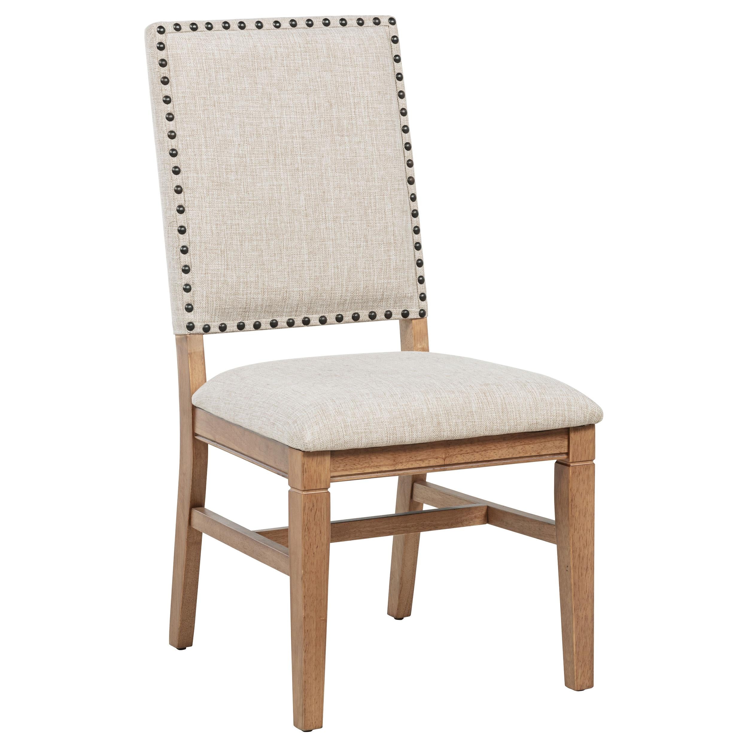  Coaster Furniture Middleton 108542 Set of 2 Upholstered Dining Side Chair - Beige IMAGE 7