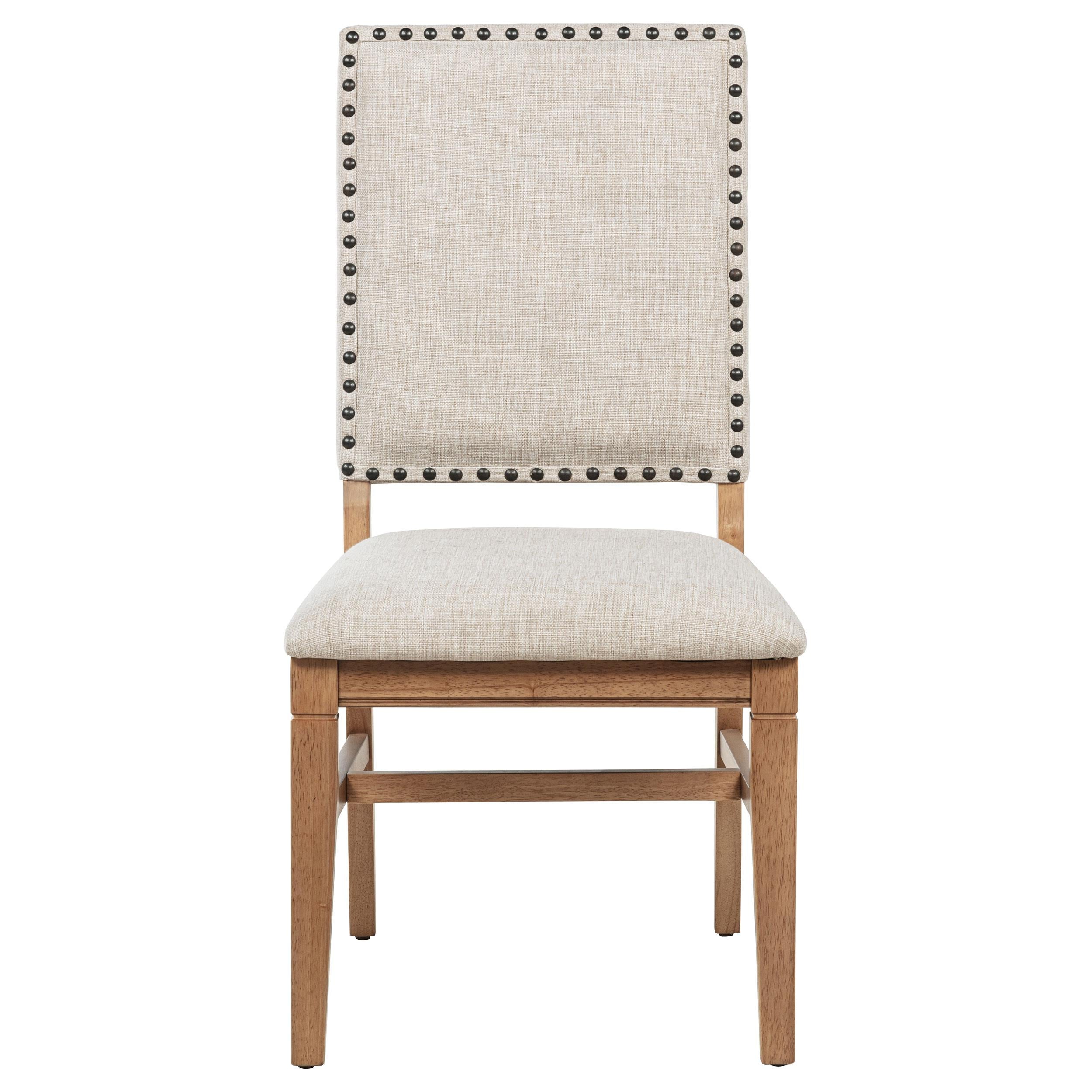  Coaster Furniture Middleton 108542 Set of 2 Upholstered Dining Side Chair - Beige IMAGE 9