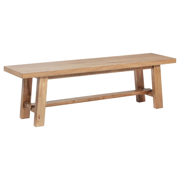 Coaster Furniture Middleton 108543 60-inch Wood Backless Dining Bench - Natural Brown