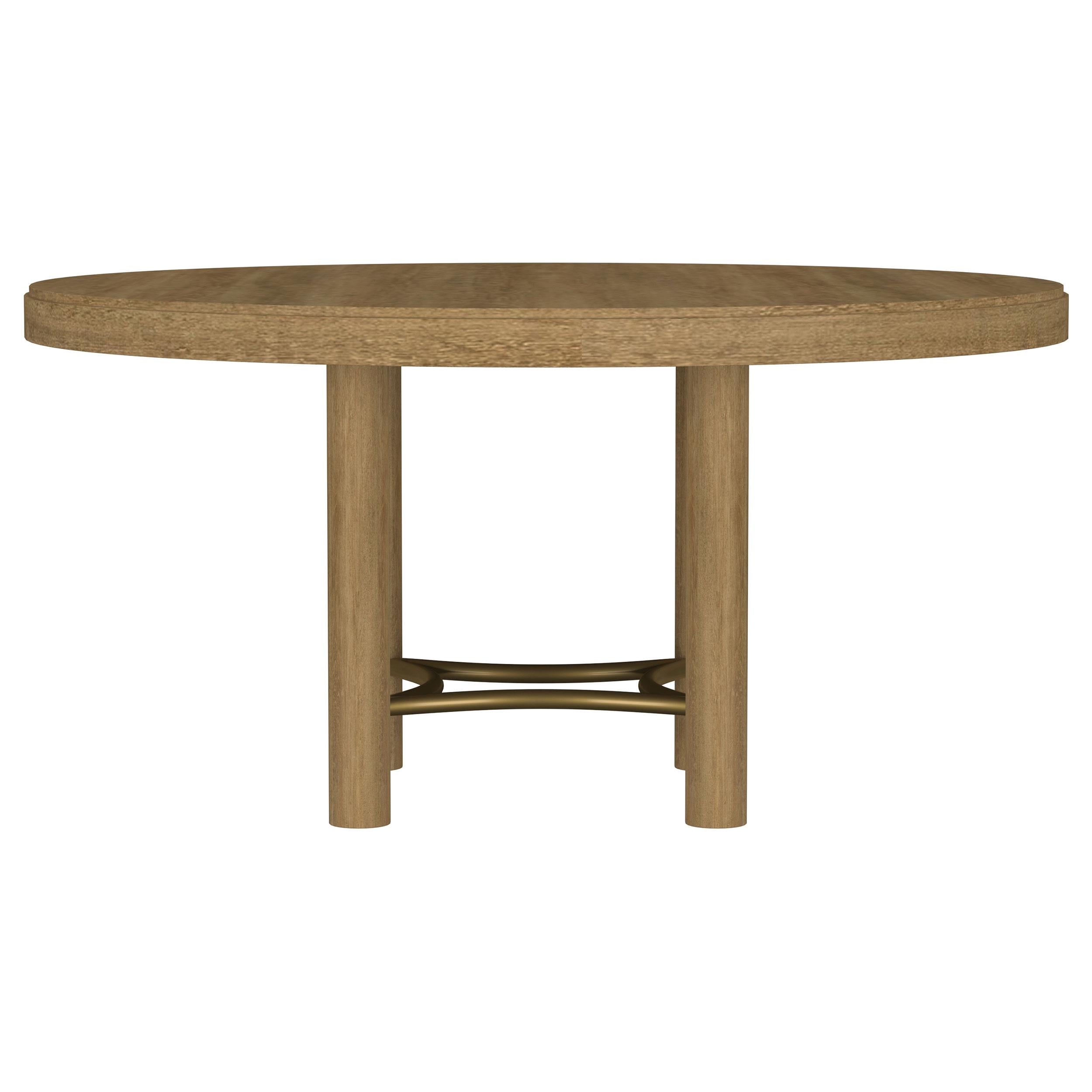  Coaster Furniture Arini 108930 60-inch Round Wood Dining Room Table - Sand Wash IMAGE 4