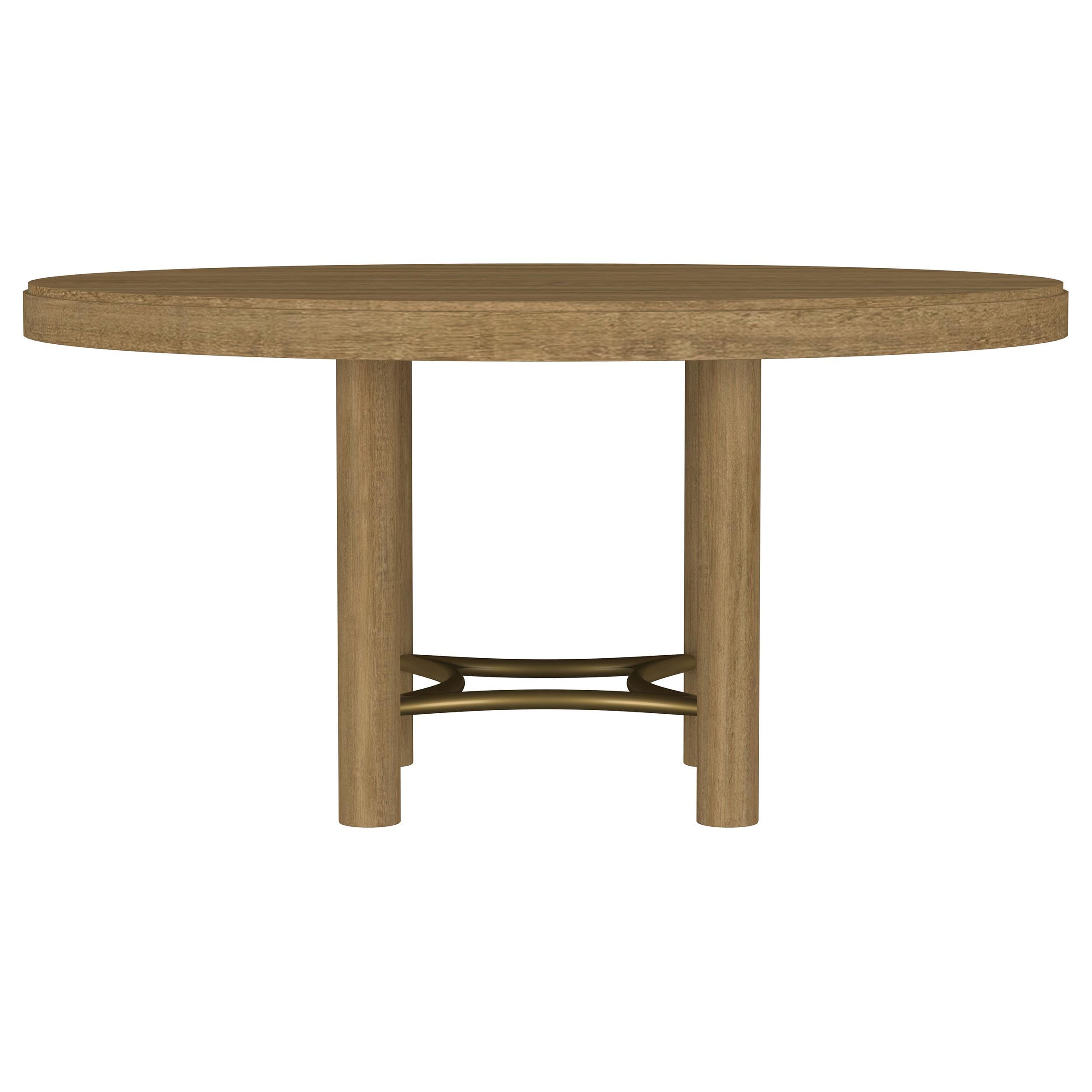  Coaster Furniture Arini 108930 60-inch Round Wood Dining Room Table - Sand Wash IMAGE 8
