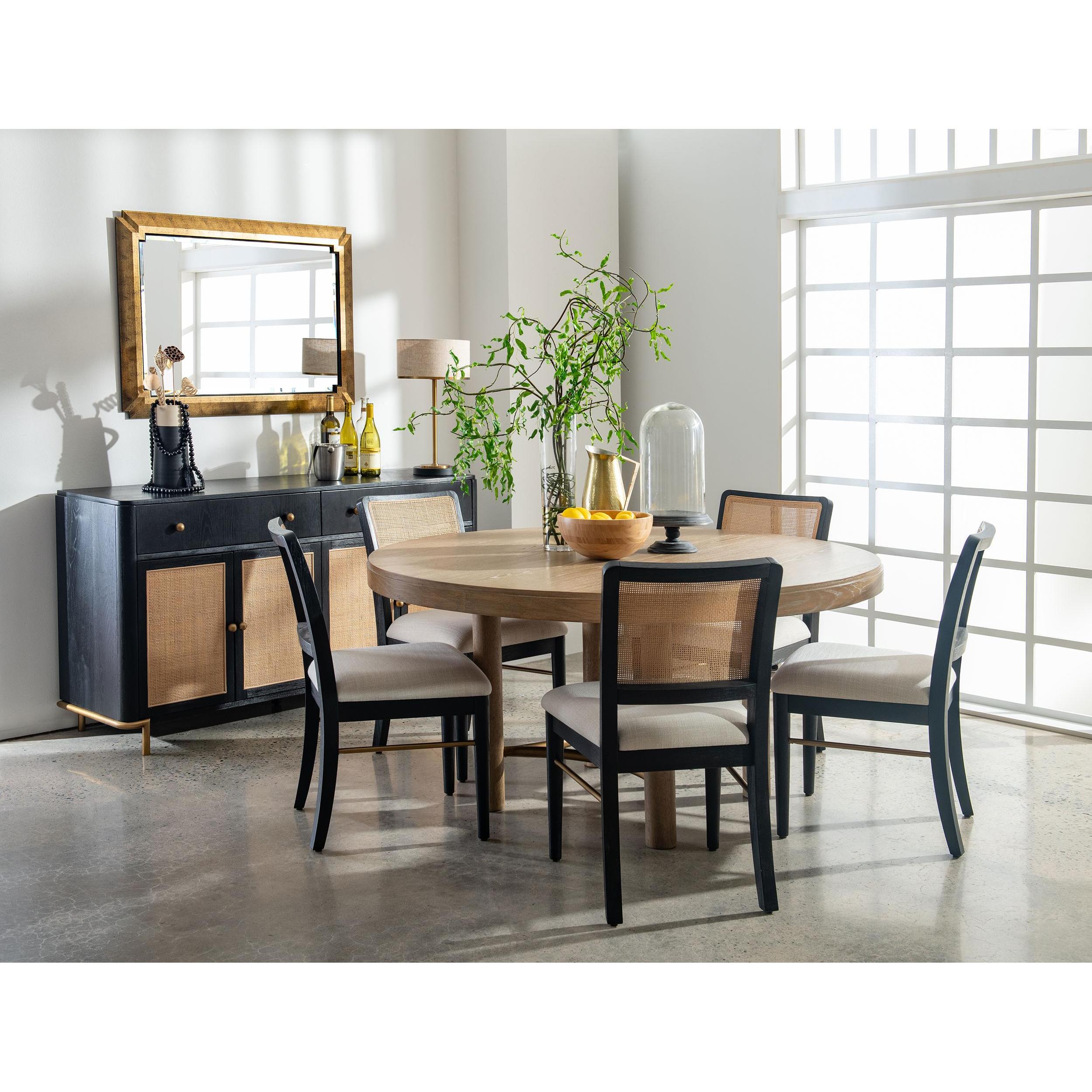  Coaster Furniture Arini 108932BLK Set of 2 Rattan Cane Dining Side Chair - Black IMAGE 15