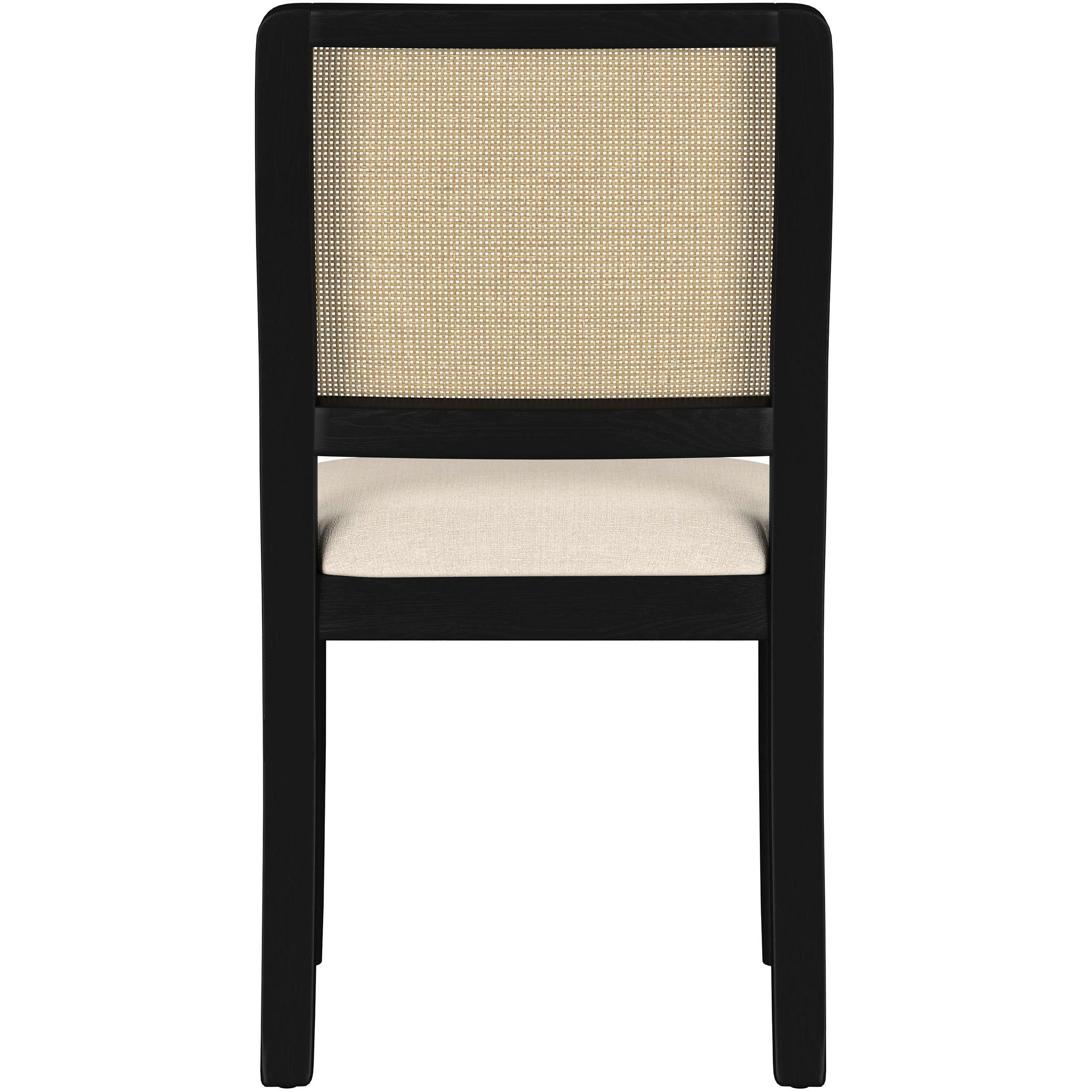  Coaster Furniture Arini 108932BLK Set of 2 Rattan Cane Dining Side Chair - Black IMAGE 8