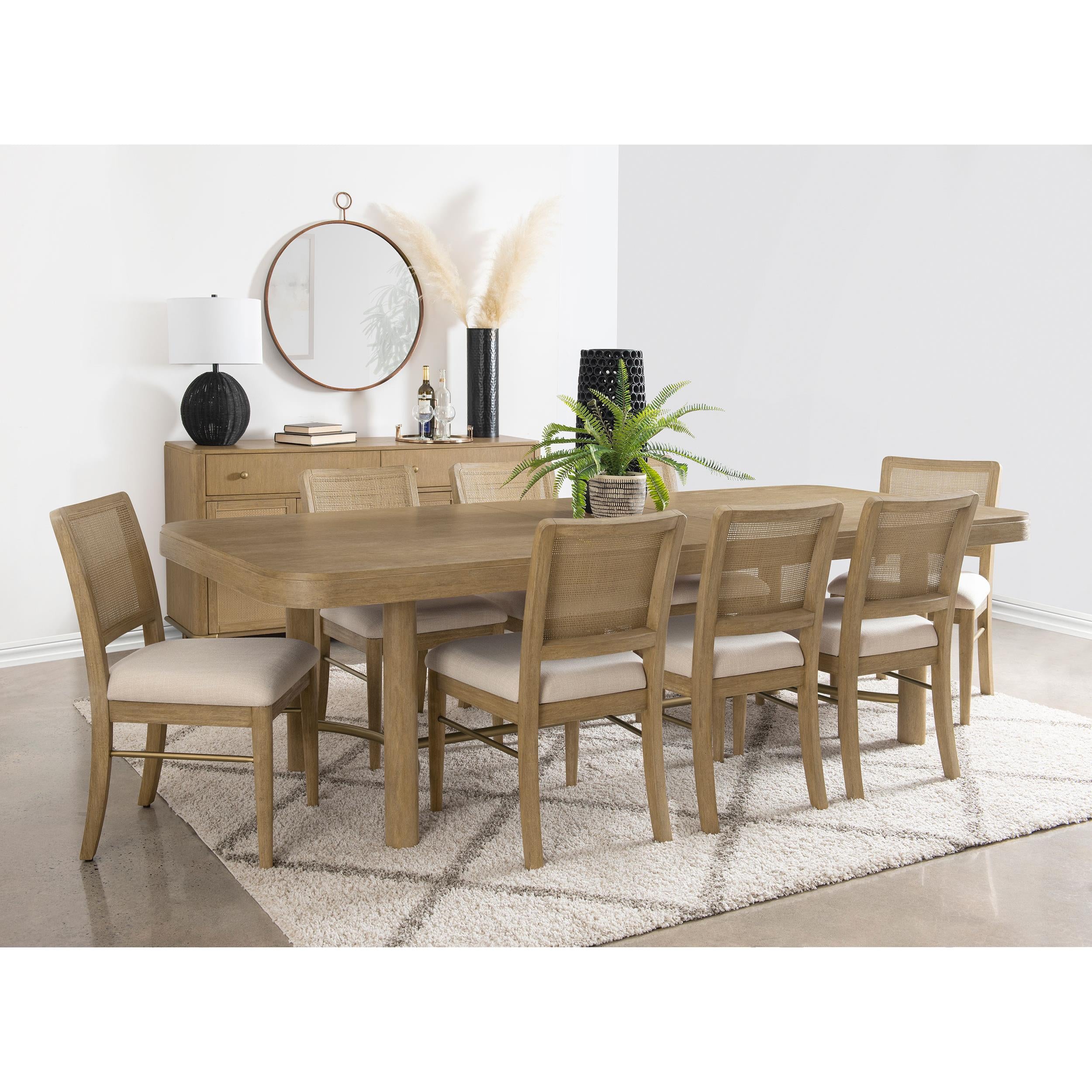 Coaster Furniture Arini 108935SWD 2-drawer Cane Door Dining Sideboard Server - Sand Wash IMAGE 14