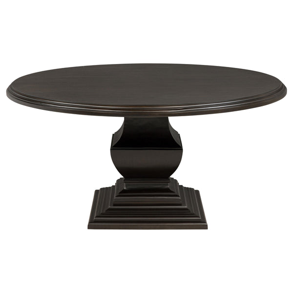 Coaster Furniture Twyla 109230 60-inch Round Wood Dining Room Table - Dark Cocoa