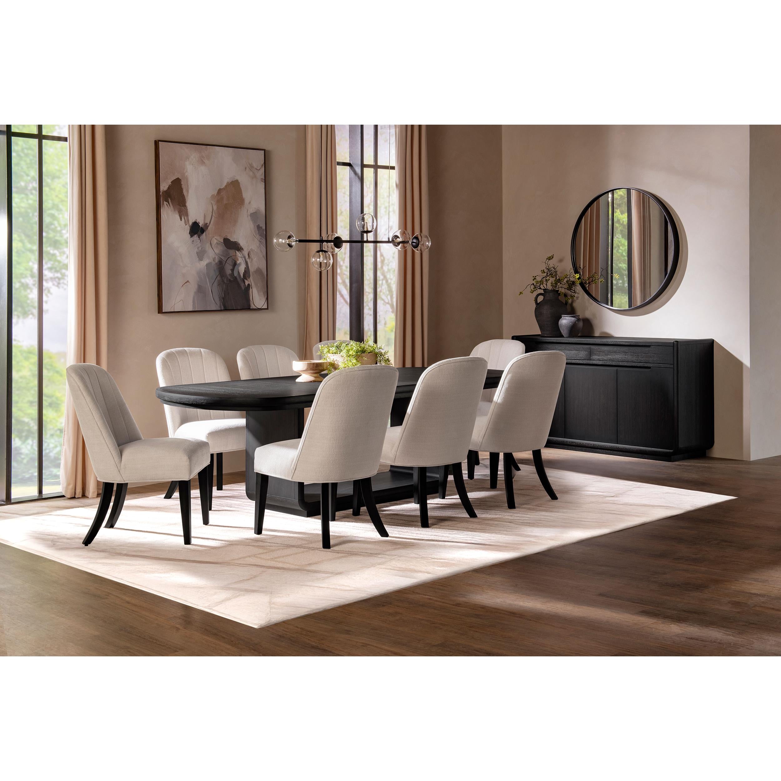  Coaster Furniture Leandro 115395 2-drawer Dining Sideboard Server - Burnished Black IMAGE 9