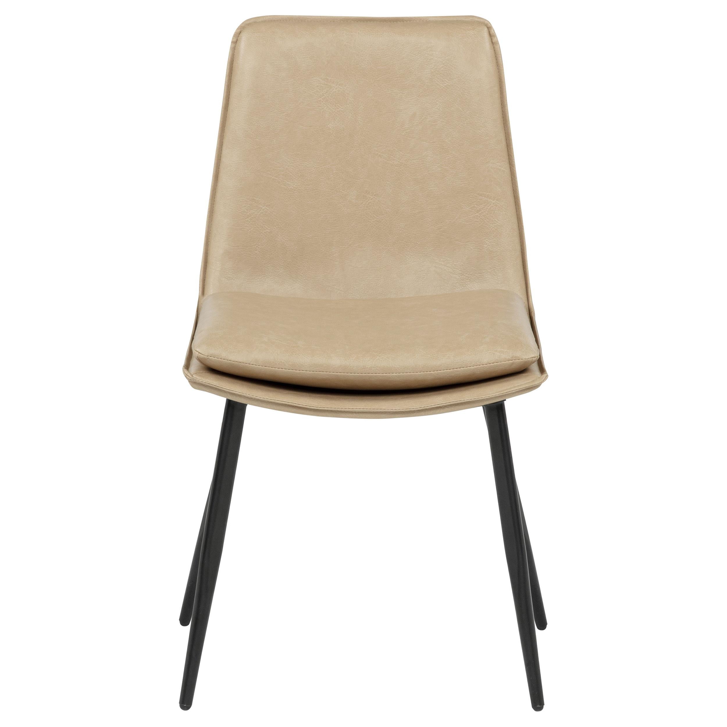  Coaster Furniture Ortega 115472TAN Set of 2 Upholstered Dining Side Chair - Tan IMAGE 10