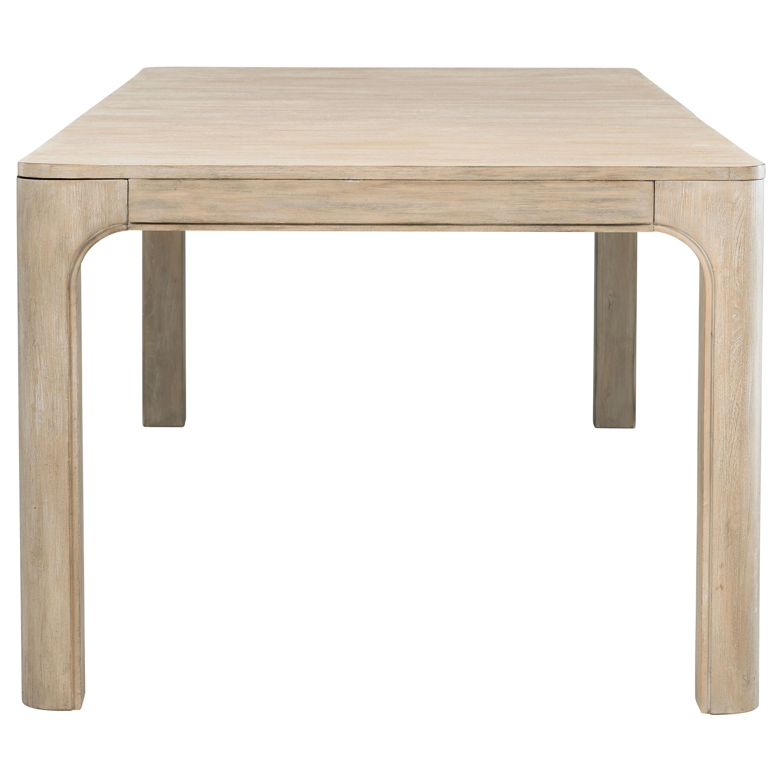  Coaster Furniture Solano 115501 90-inch Extension Dining Table - Weathered Mango IMAGE 3