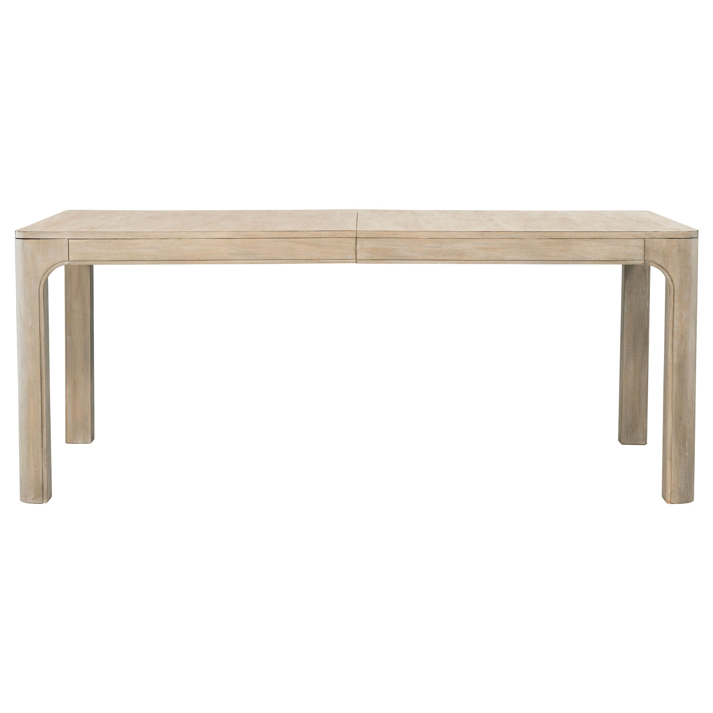  Coaster Furniture Solano 115501 90-inch Extension Dining Table - Weathered Mango IMAGE 4