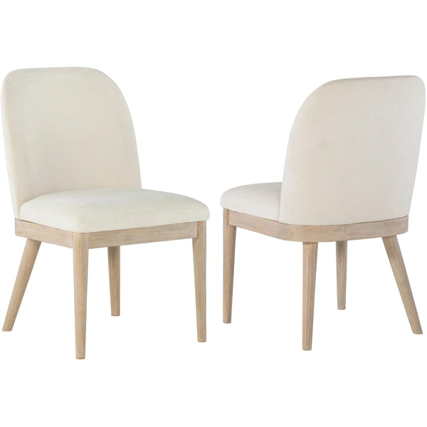 Coaster Furniture Solano 115502 Set of 2 Upholstered Dining Side Chair - Beige
