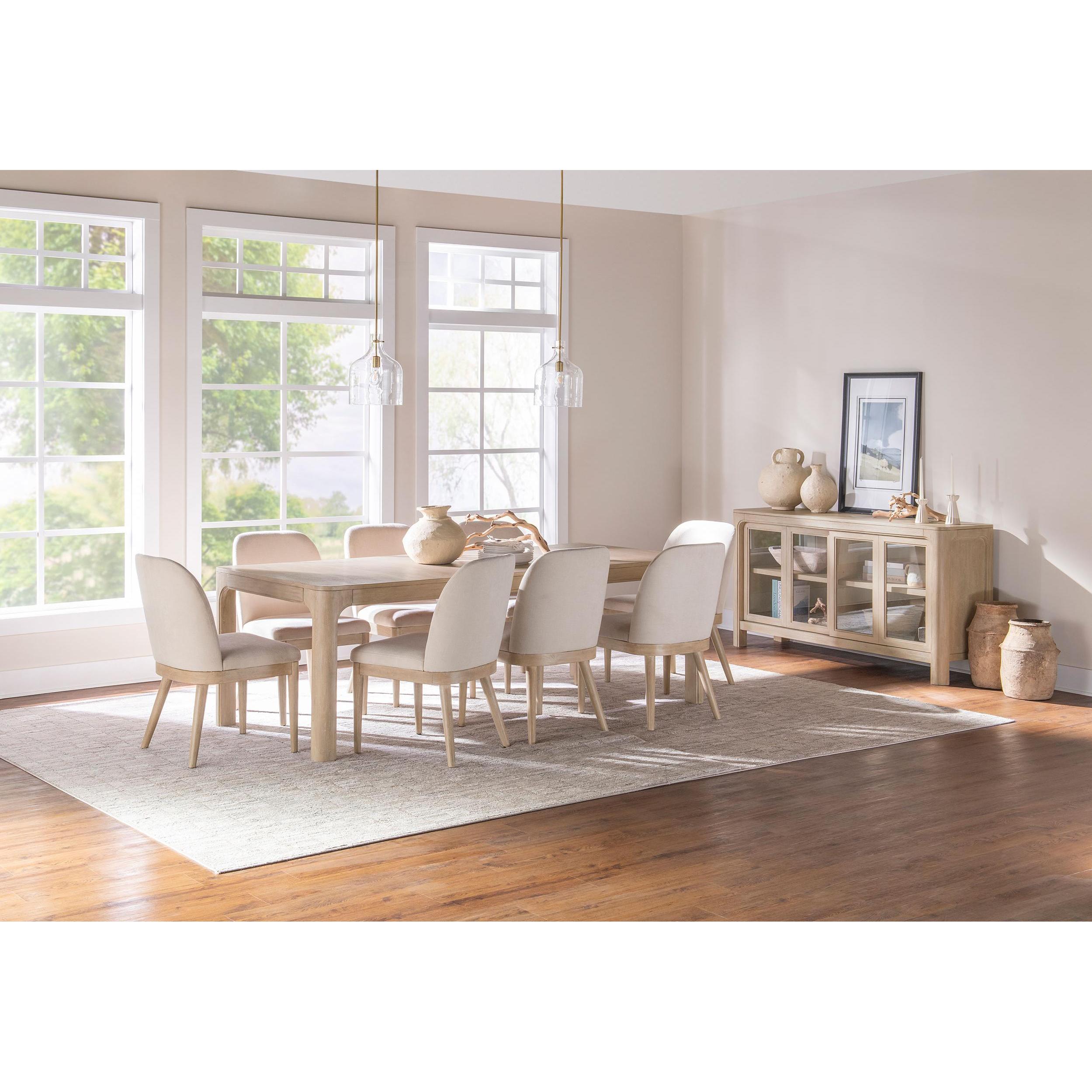  Coaster Furniture Solano 115502 Set of 2 Upholstered Dining Side Chair - Beige IMAGE 15