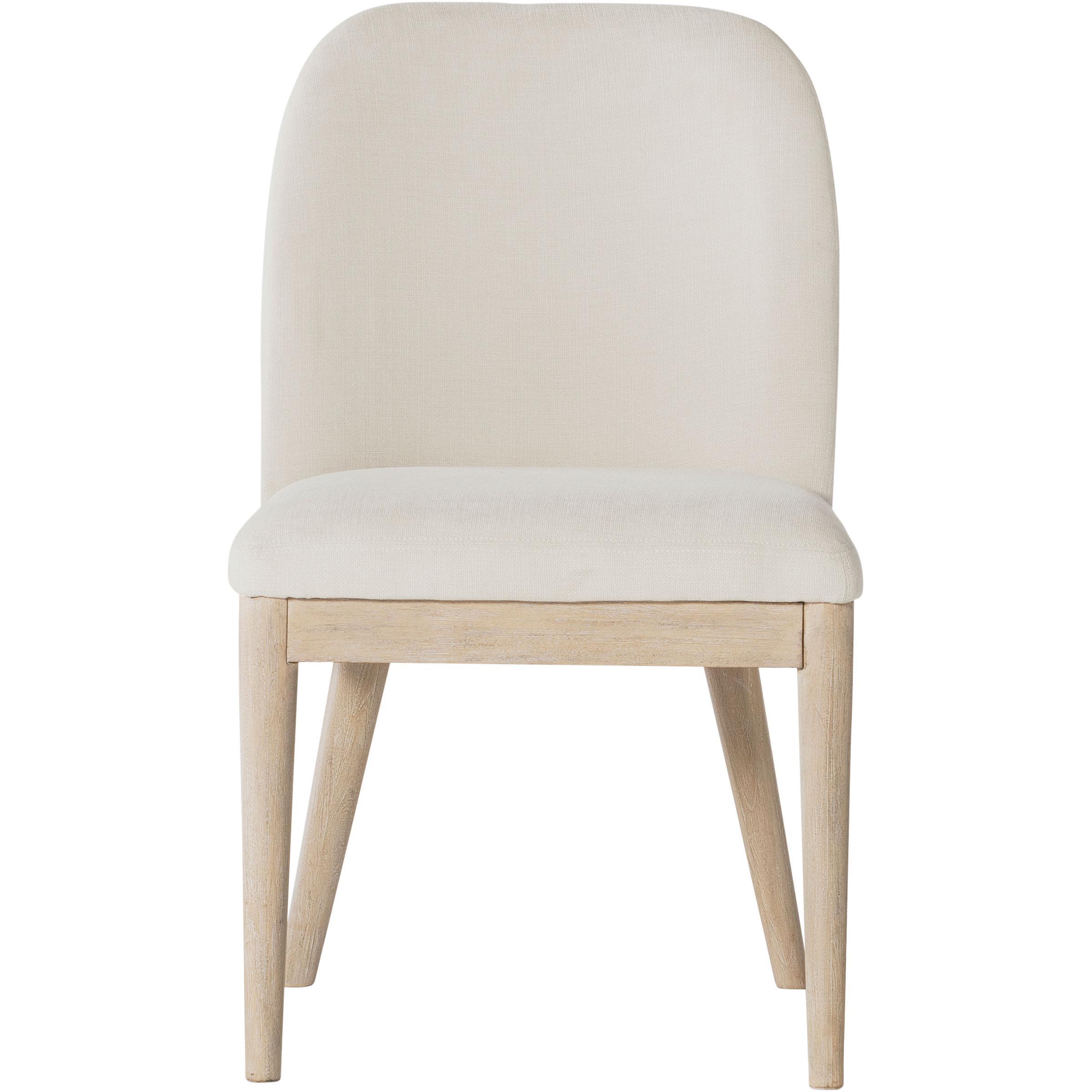  Coaster Furniture Solano 115502 Set of 2 Upholstered Dining Side Chair - Beige IMAGE 4