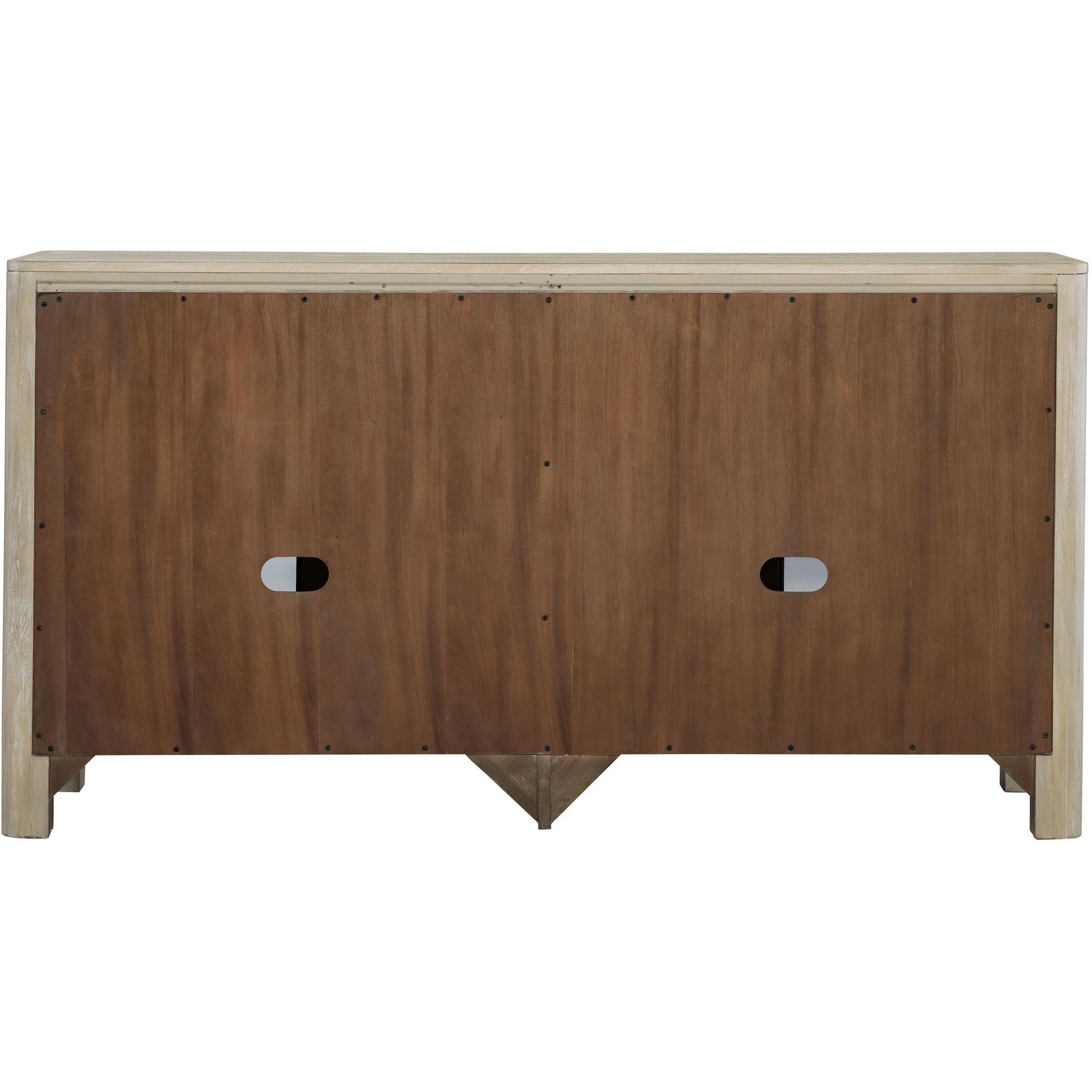  Coaster Furniture Solano 115505 Sliding Door Dining Sideboard Server - Weathered Mango IMAGE 10