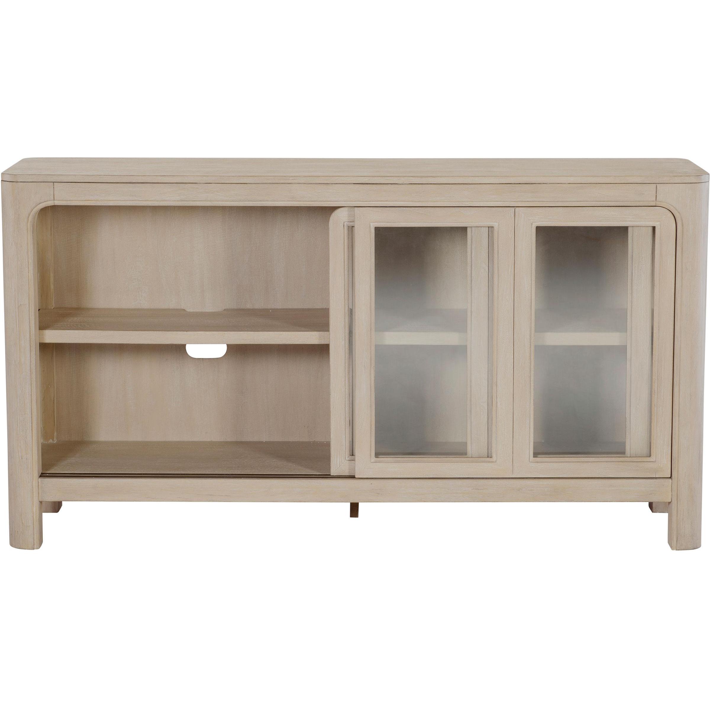  Coaster Furniture Solano 115505 Sliding Door Dining Sideboard Server - Weathered Mango IMAGE 6