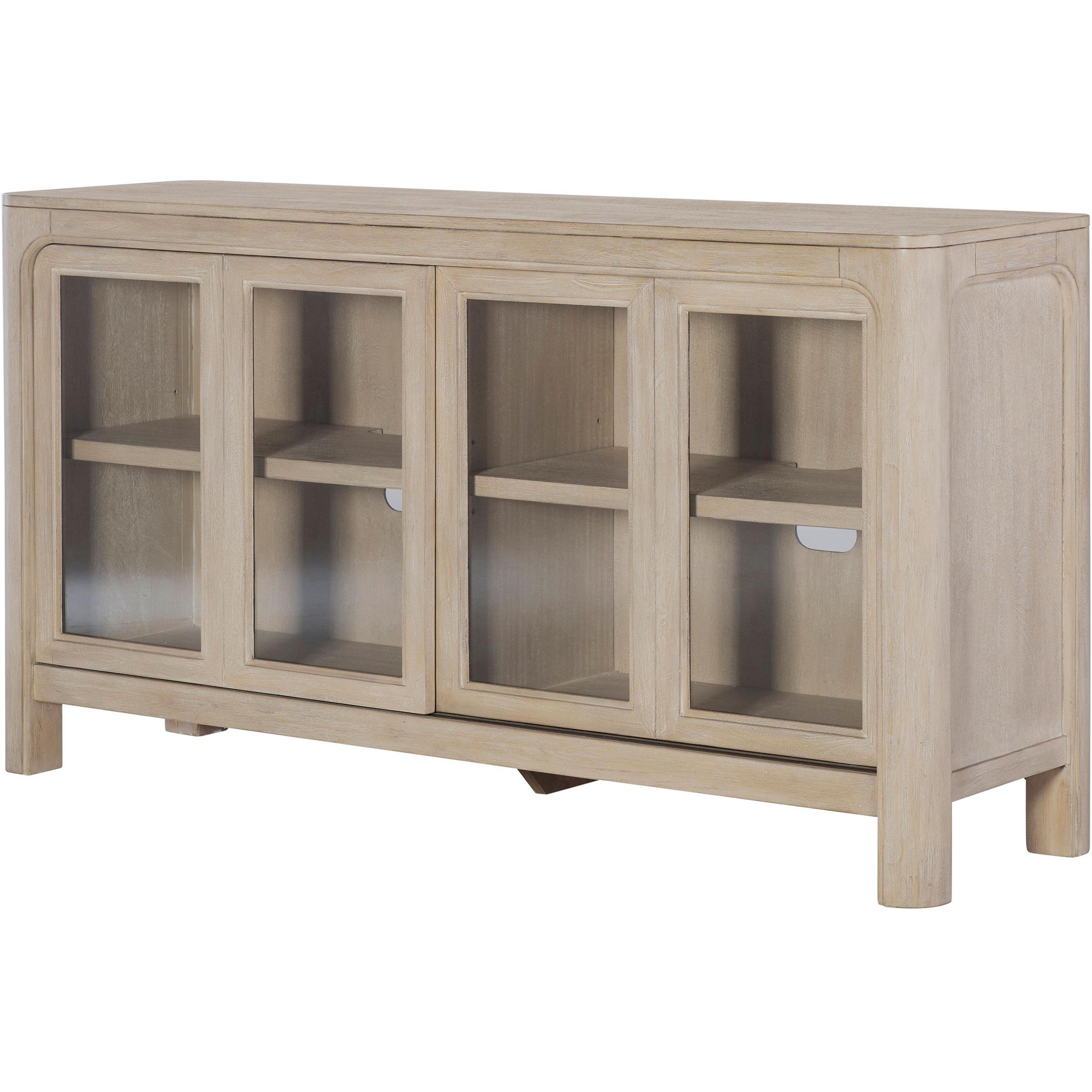  Coaster Furniture Solano 115505 Sliding Door Dining Sideboard Server - Weathered Mango IMAGE 7