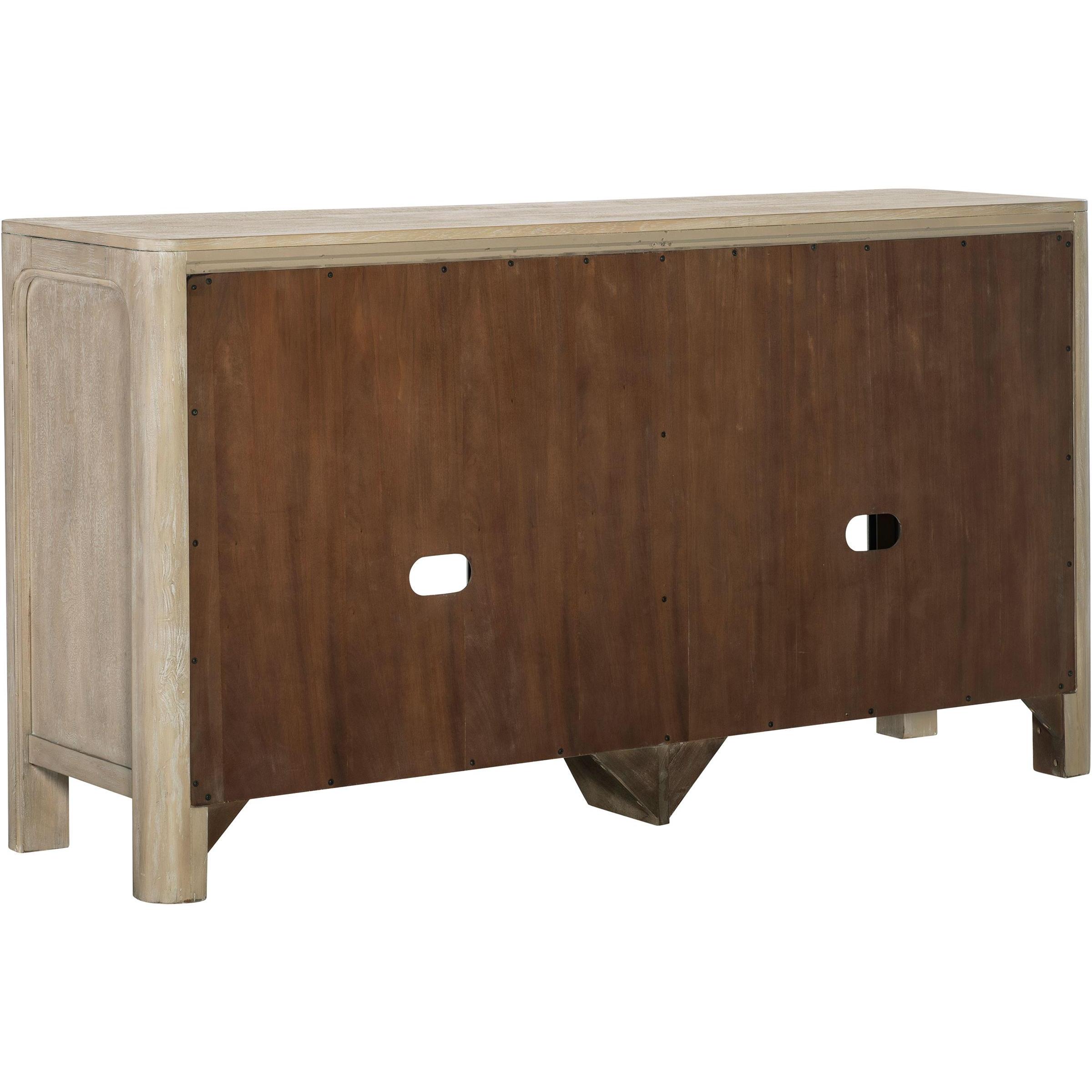  Coaster Furniture Solano 115505 Sliding Door Dining Sideboard Server - Weathered Mango IMAGE 9