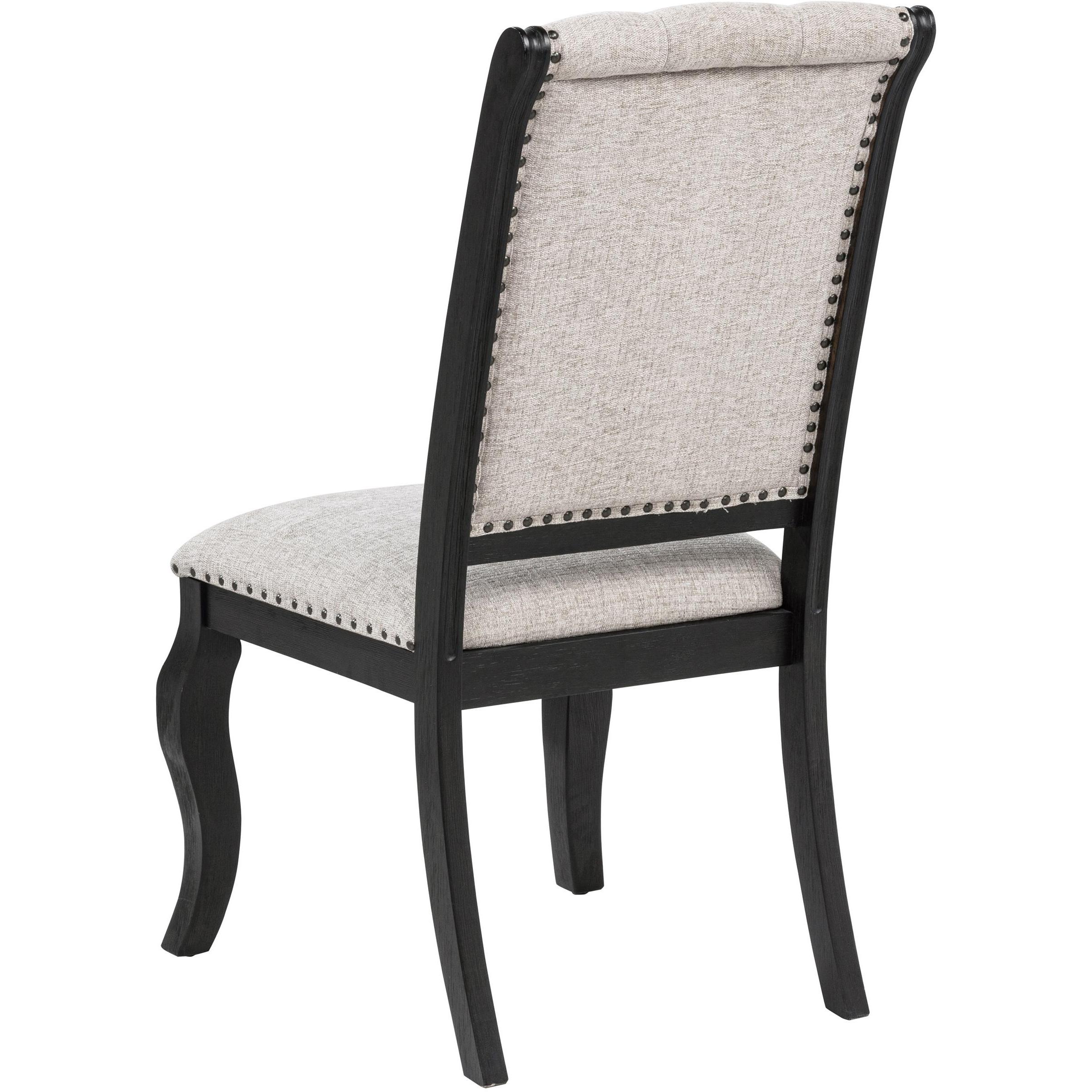  Coaster Furniture Phelps 121232 Set of 2 Upholstered Dining Side Chair - Tan Distressed Noir IMAGE 7