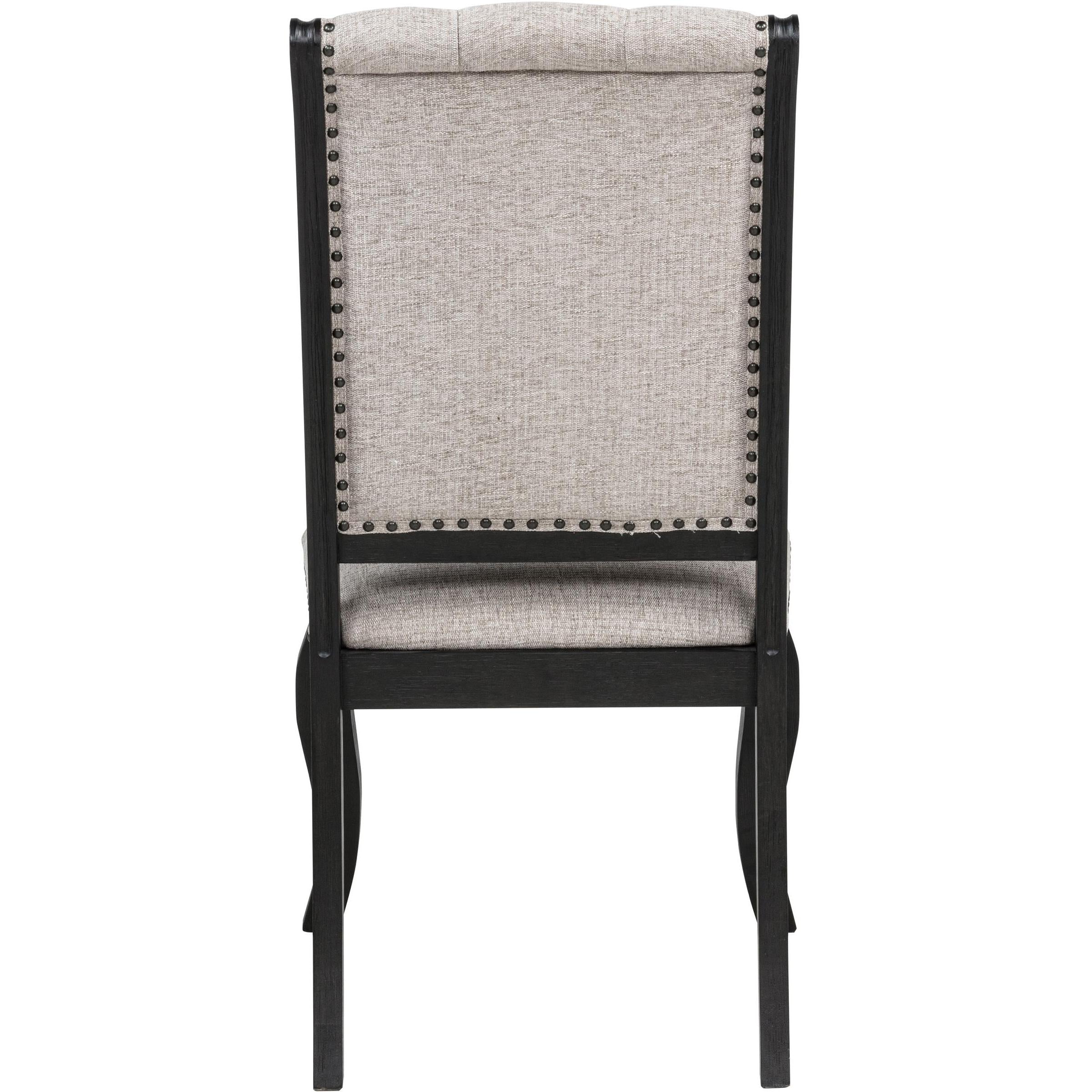  Coaster Furniture Phelps 121232 Set of 2 Upholstered Dining Side Chair - Tan Distressed Noir IMAGE 8