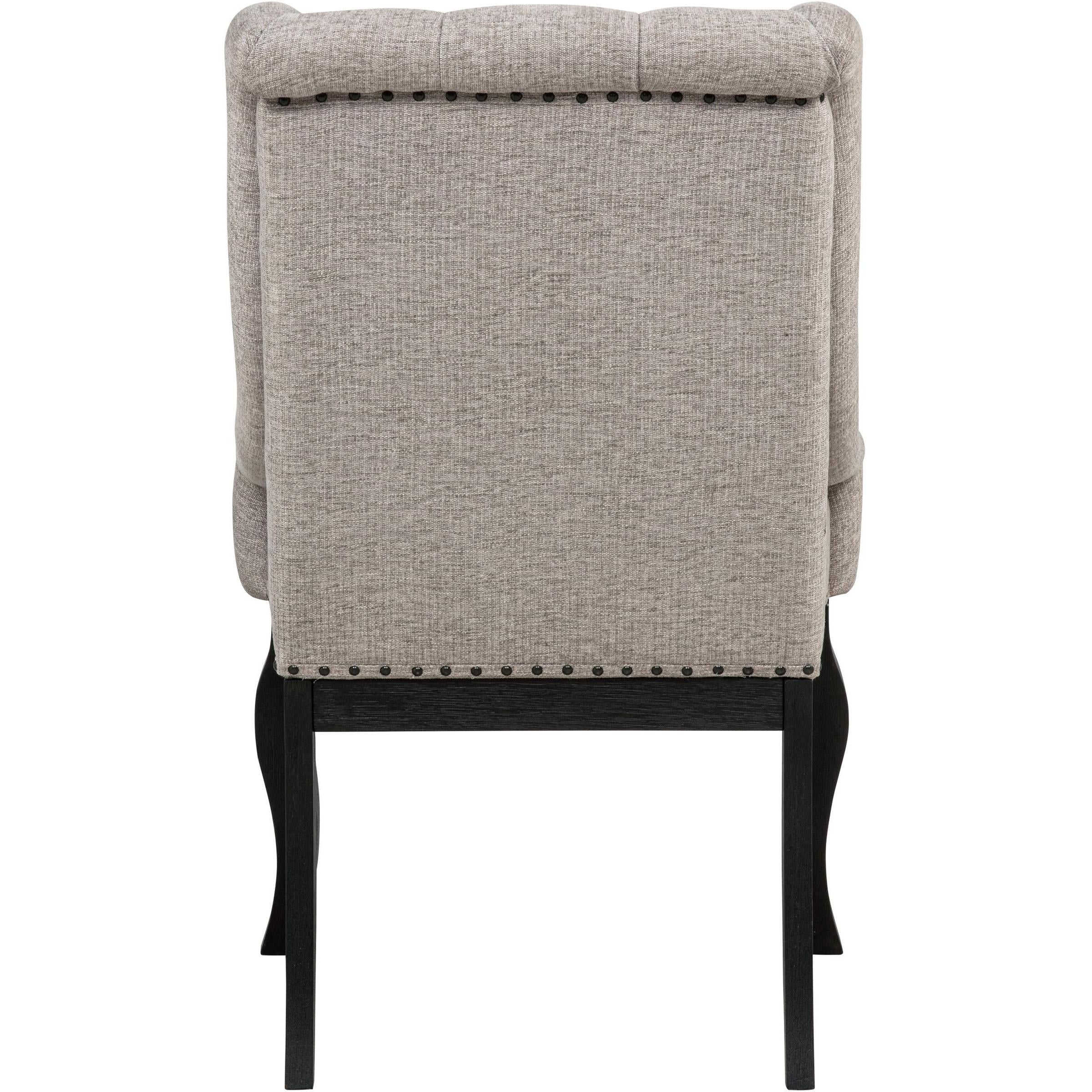  Coaster Furniture Phelps 121233 Set of 2 Upholstered Dining Arm Chair - Tan Distressed Noir IMAGE 8