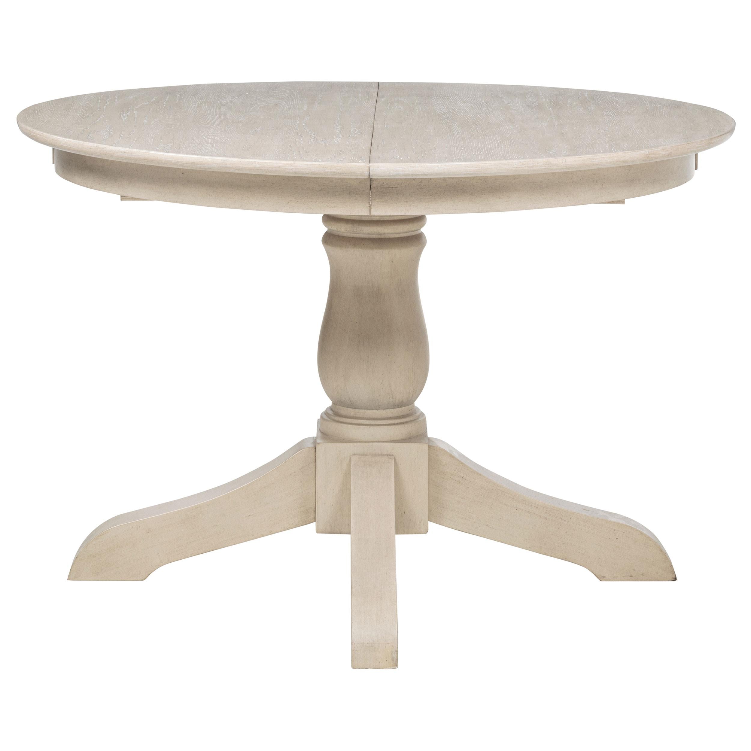  Coaster Furniture Orrison 121261 Oval 62-inch Wood Extension Leaf Dining Table - Linen IMAGE 4