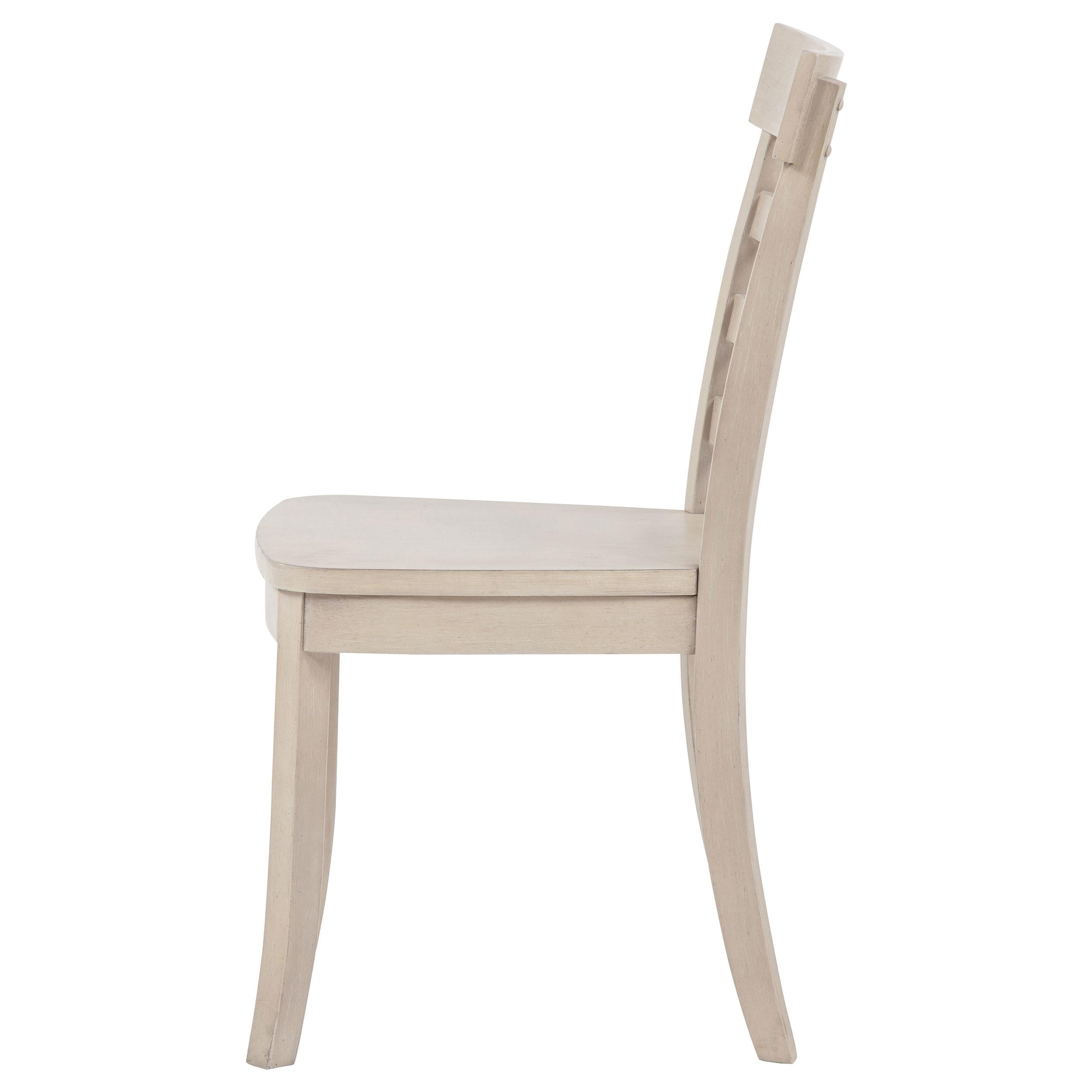  Coaster Furniture Orrison 121262 Set of 2 Ladder Back Dining Side Chair - Linen IMAGE 2