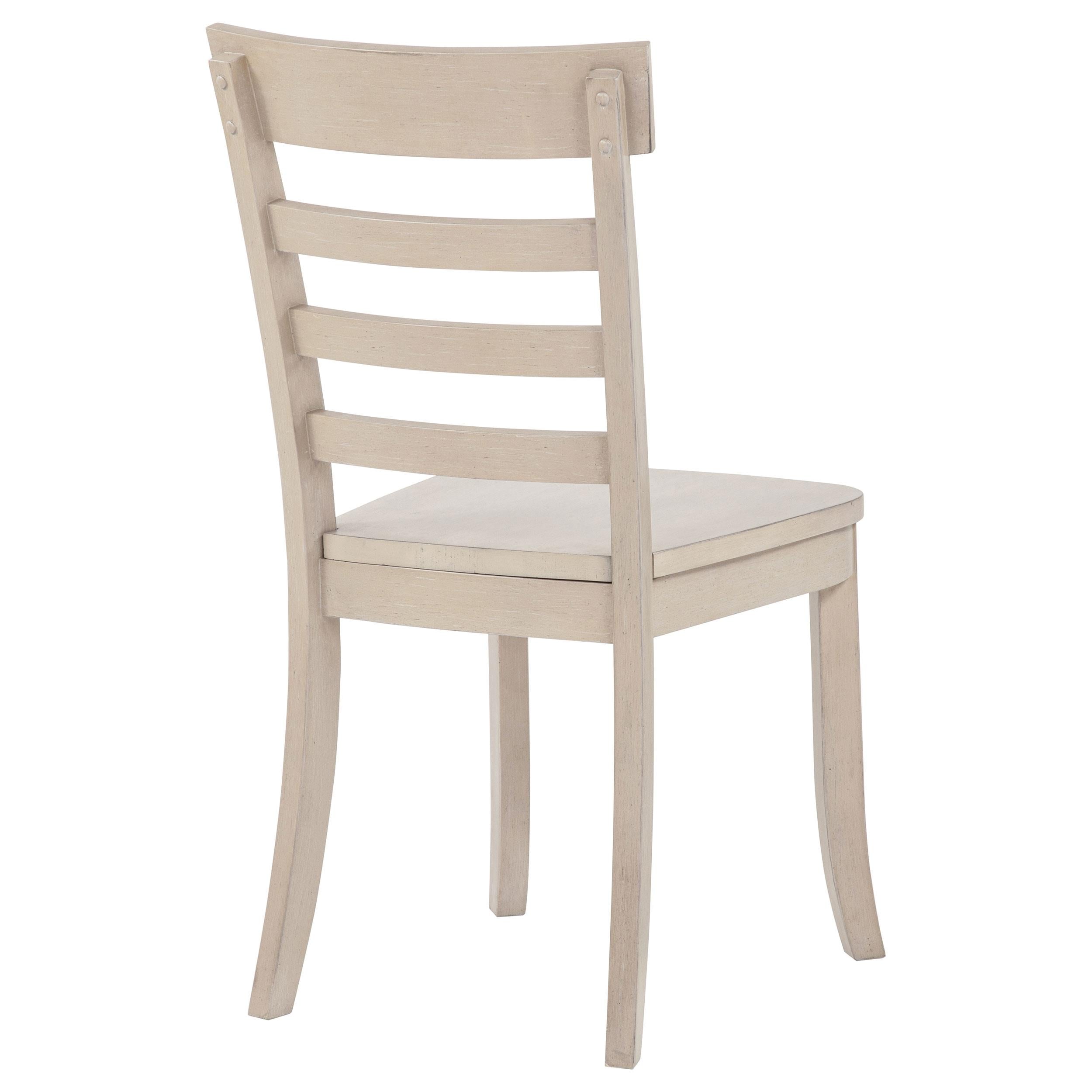  Coaster Furniture Orrison 121262 Set of 2 Ladder Back Dining Side Chair - Linen IMAGE 3