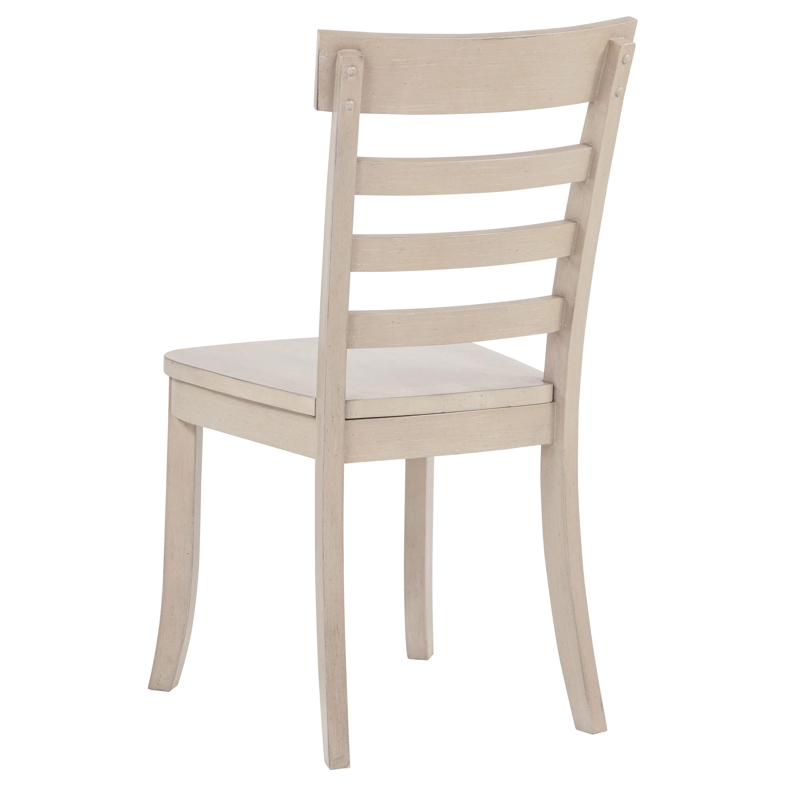  Coaster Furniture Orrison 121262 Set of 2 Ladder Back Dining Side Chair - Linen IMAGE 4