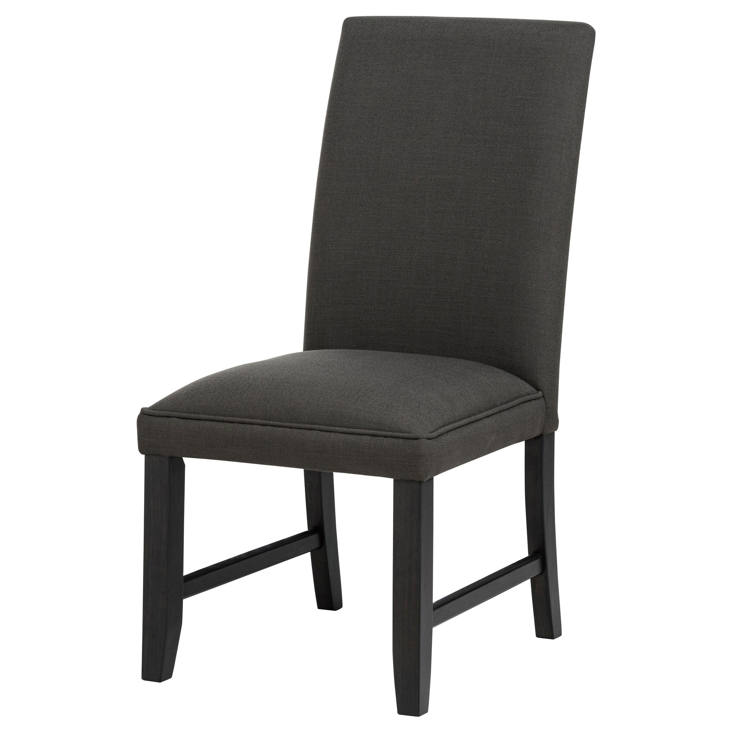  Coaster Furniture Berning 121702CHR Set of 2 Fabric Upholstered Parson Side Chair - Charcoal Grey IMAGE 10
