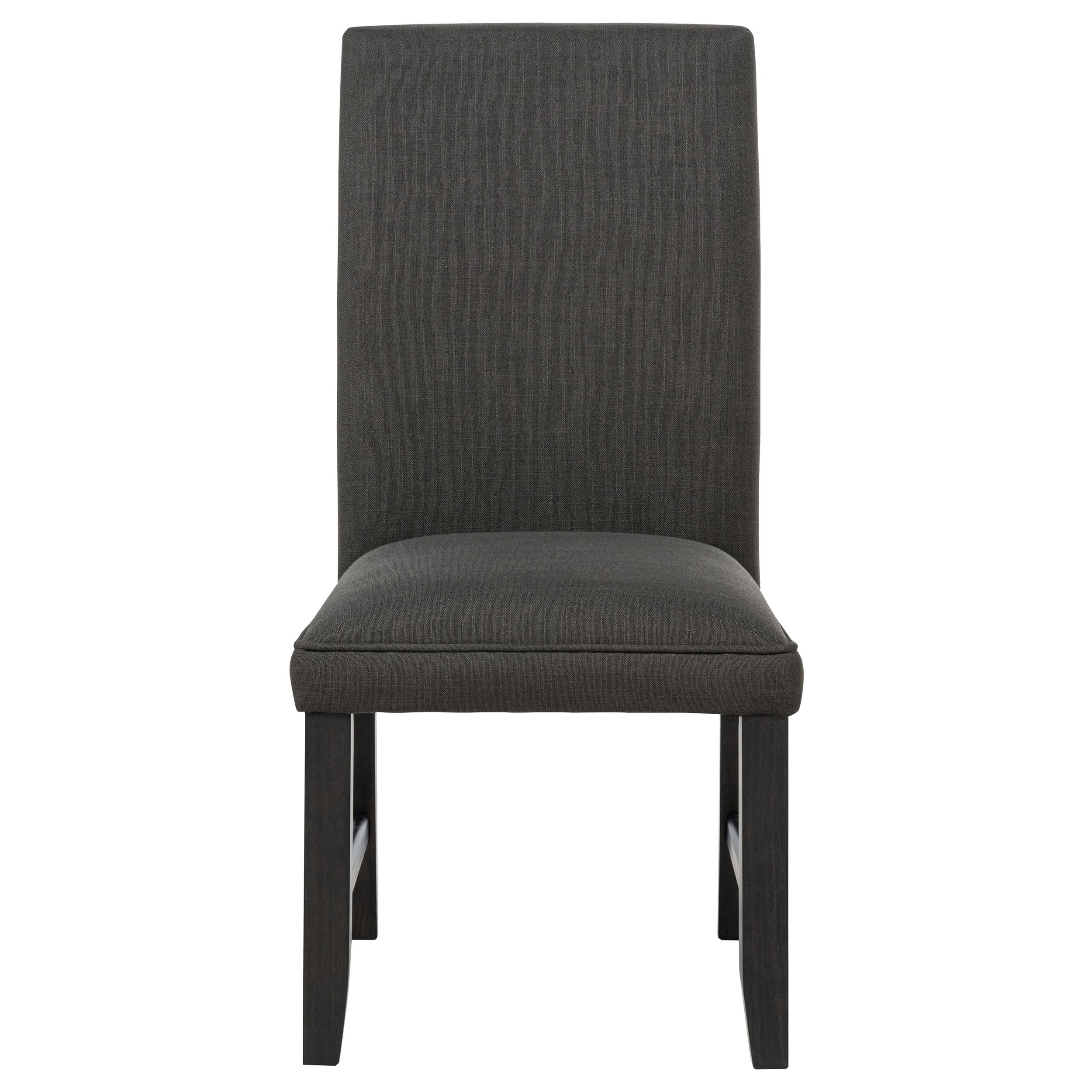  Coaster Furniture Berning 121702CHR Set of 2 Fabric Upholstered Parson Side Chair - Charcoal Grey IMAGE 7