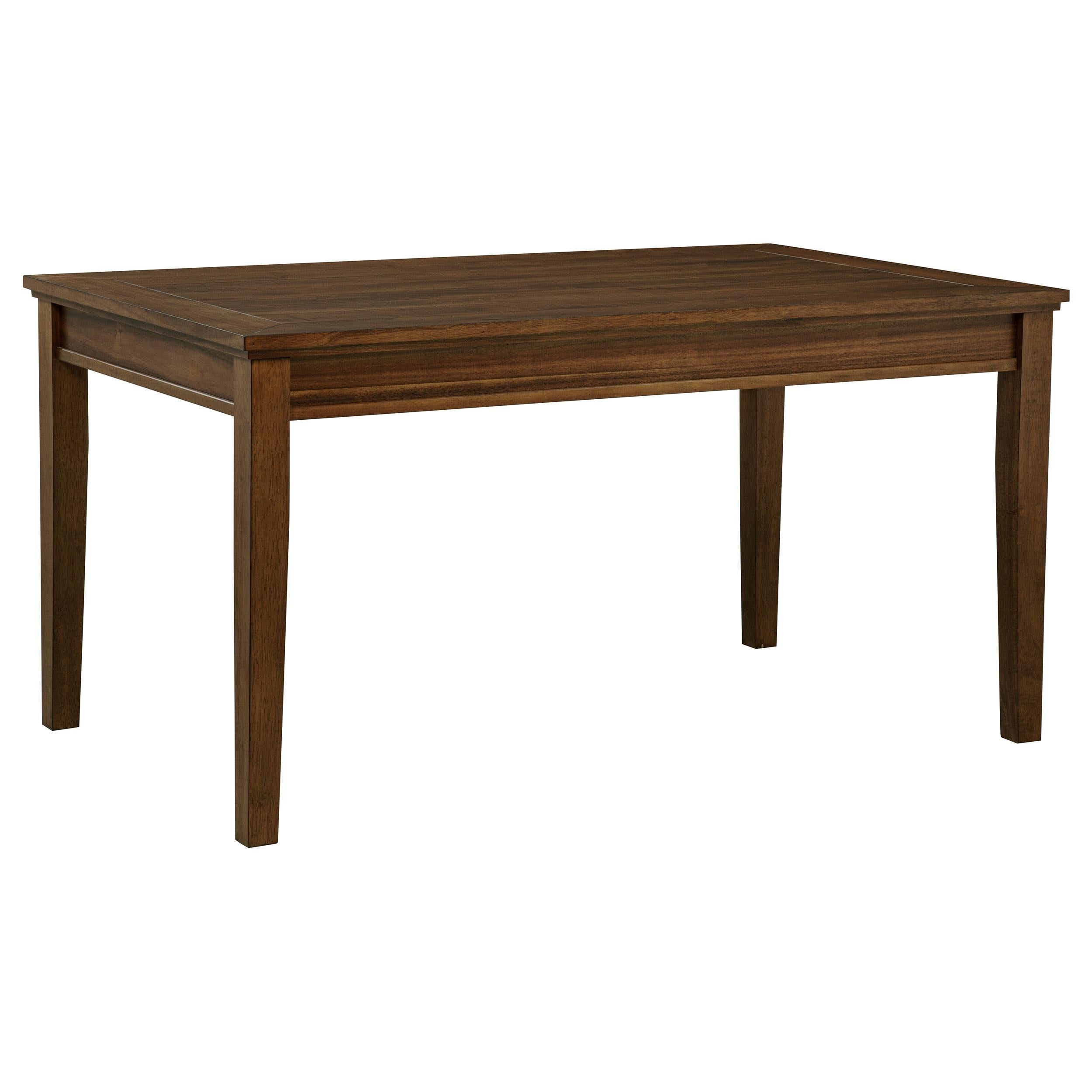  Coaster Furniture Atwood 121761 Rectangular Wood Dining Table - Warm Brown IMAGE 1